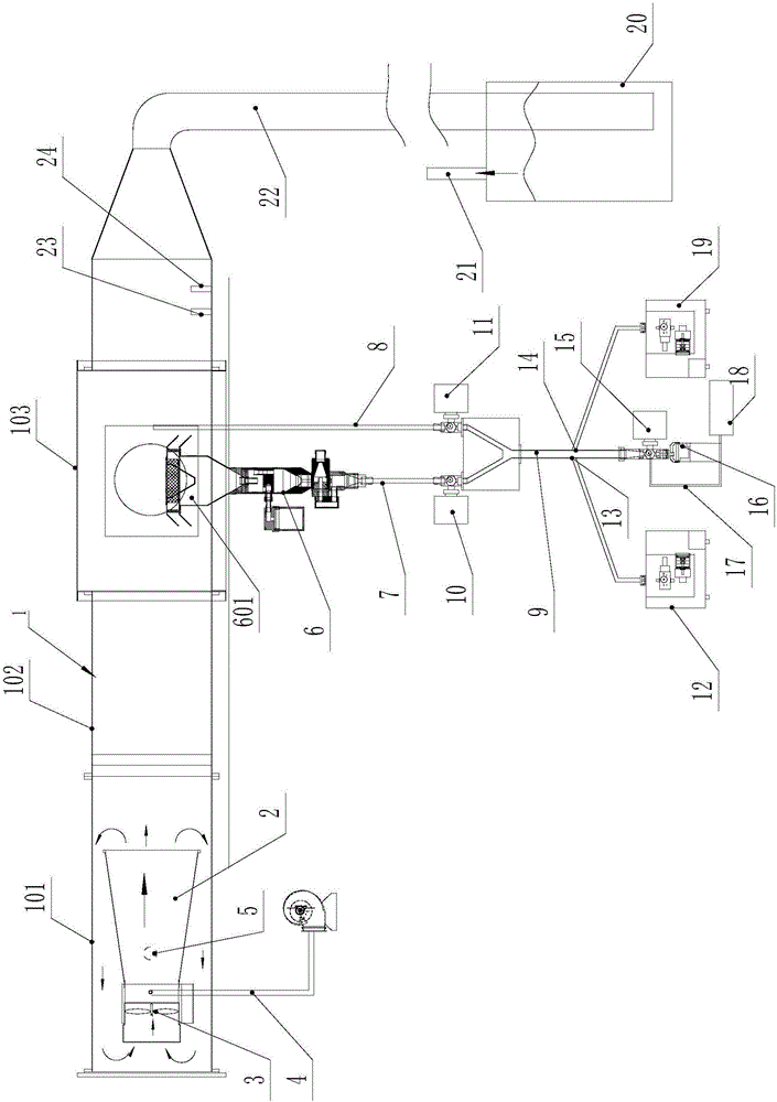 Dust cutter calibration system and calibration method therefor