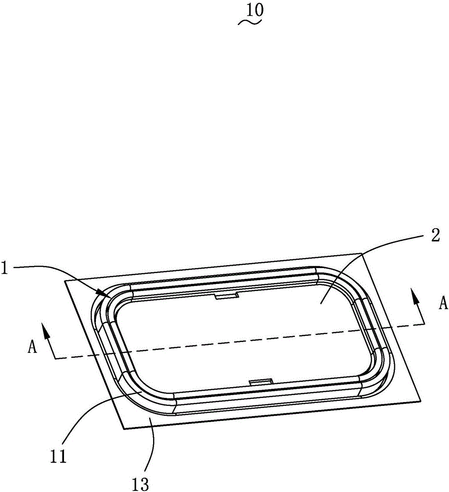 Diaphragm and sounding device
