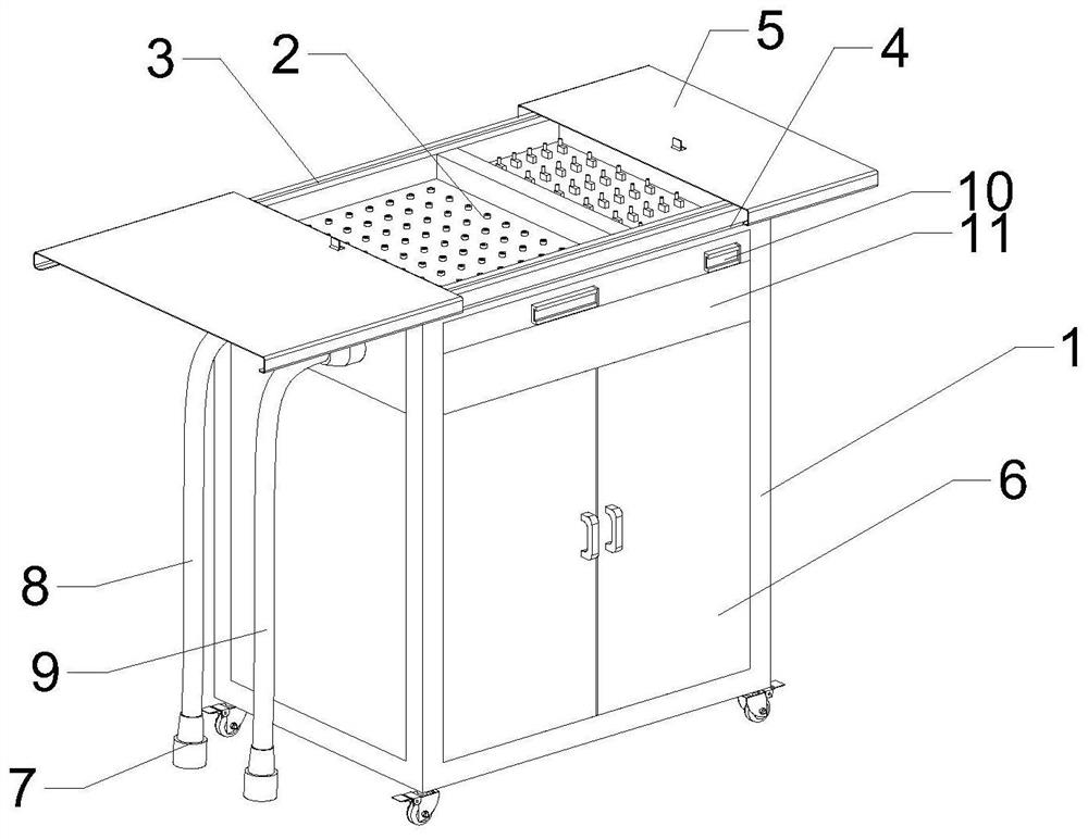 Detection equipment for leading out automobile electrical appliance faults