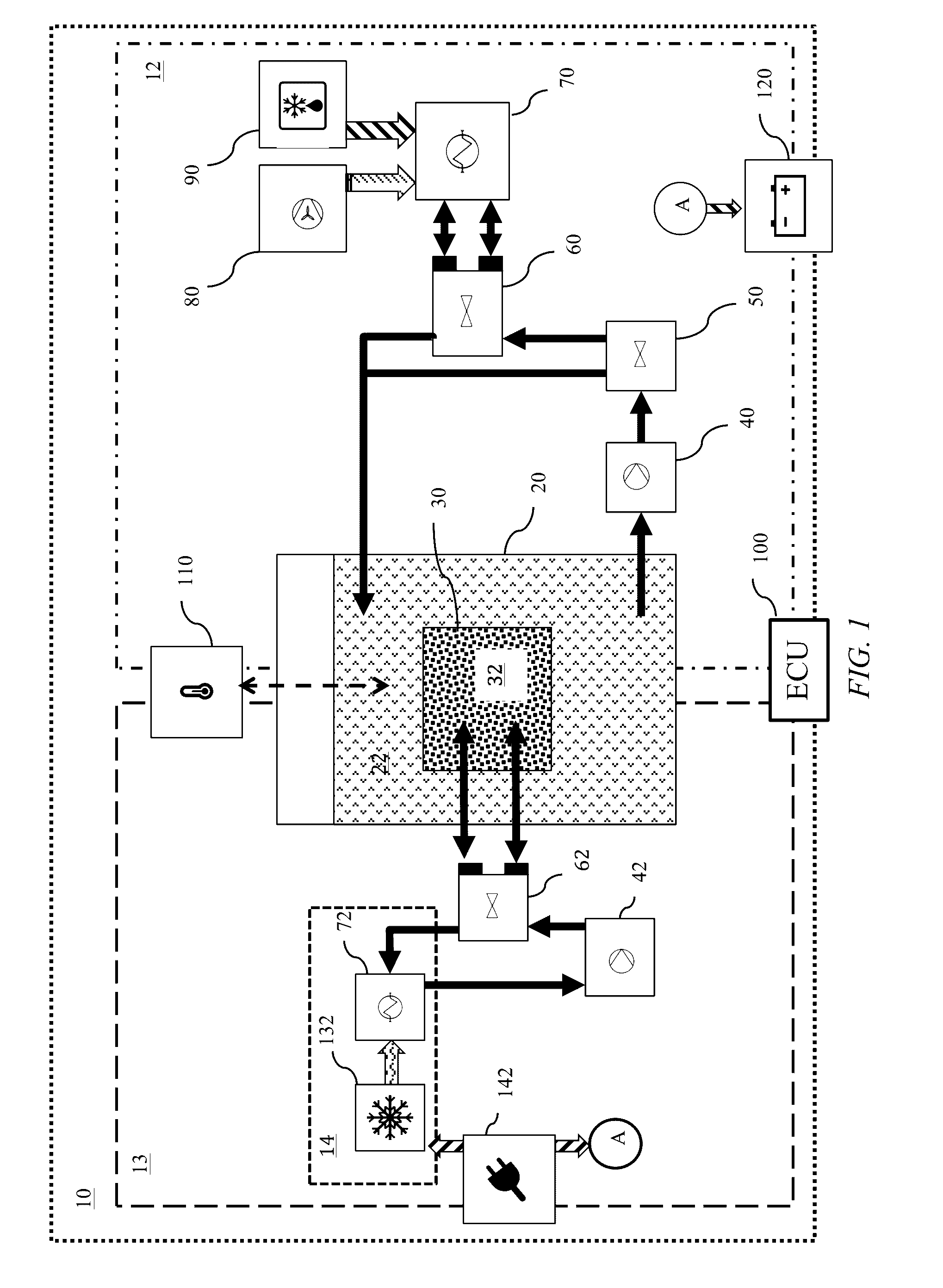 Transportation Refrigeration System with Integrated Power Generation and Energy Storage