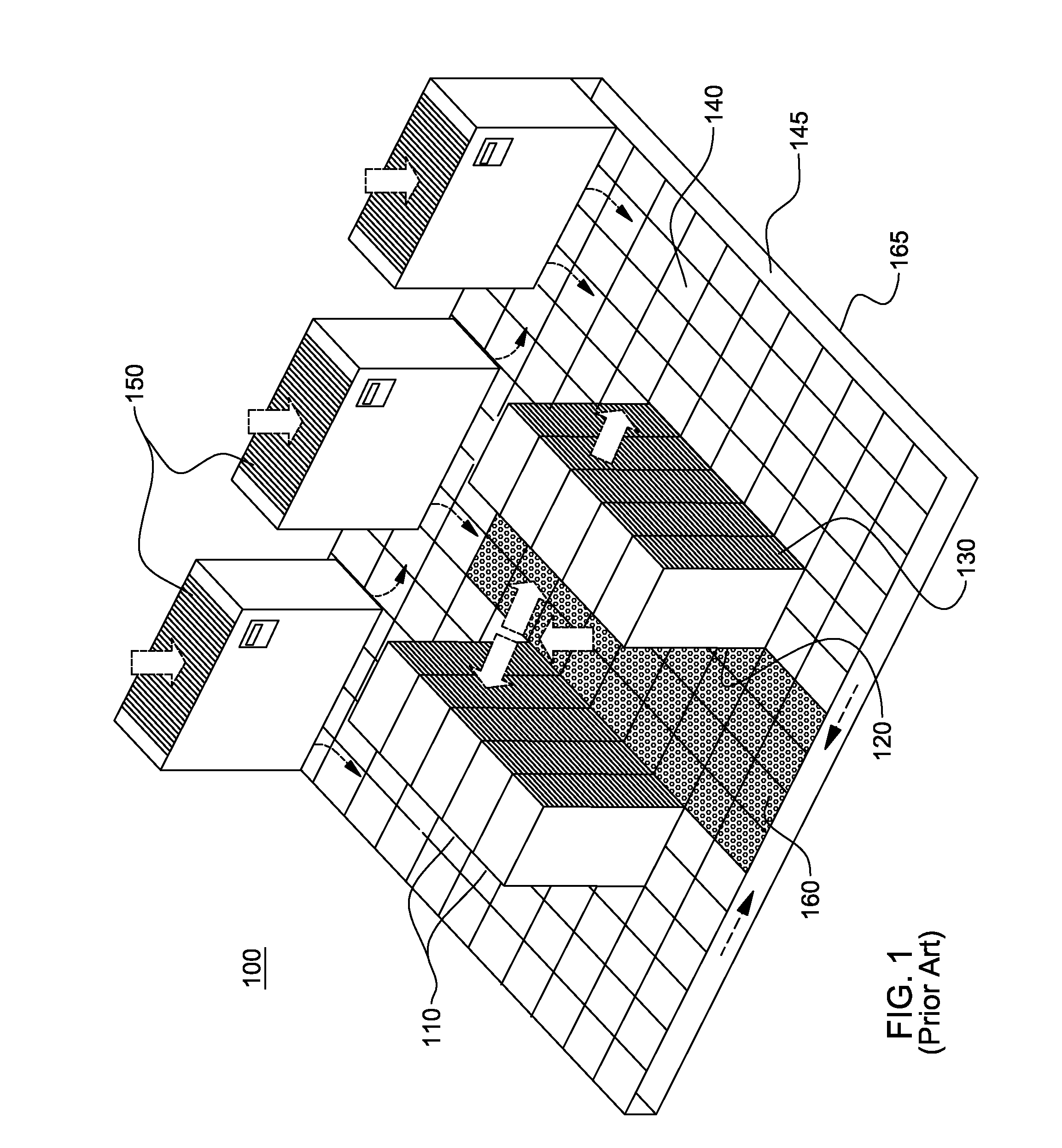 Method and air-cooling unit with dynamic airflow and heat removal adjustability