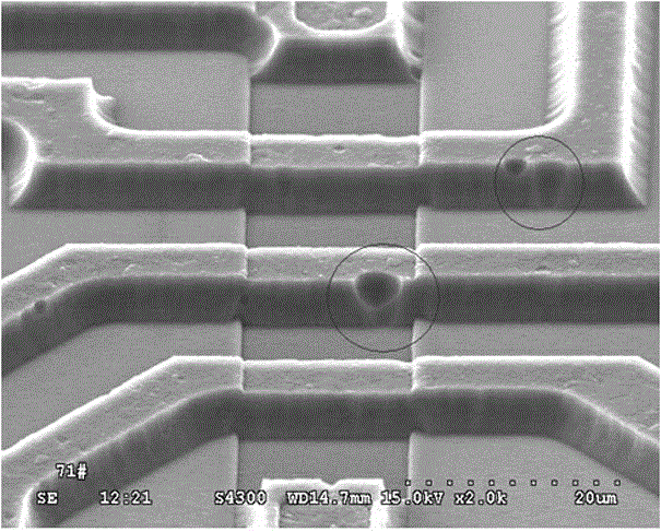 Method for reducing aluminum bar gap in thick aluminum evaporating coating process of integrated circuit