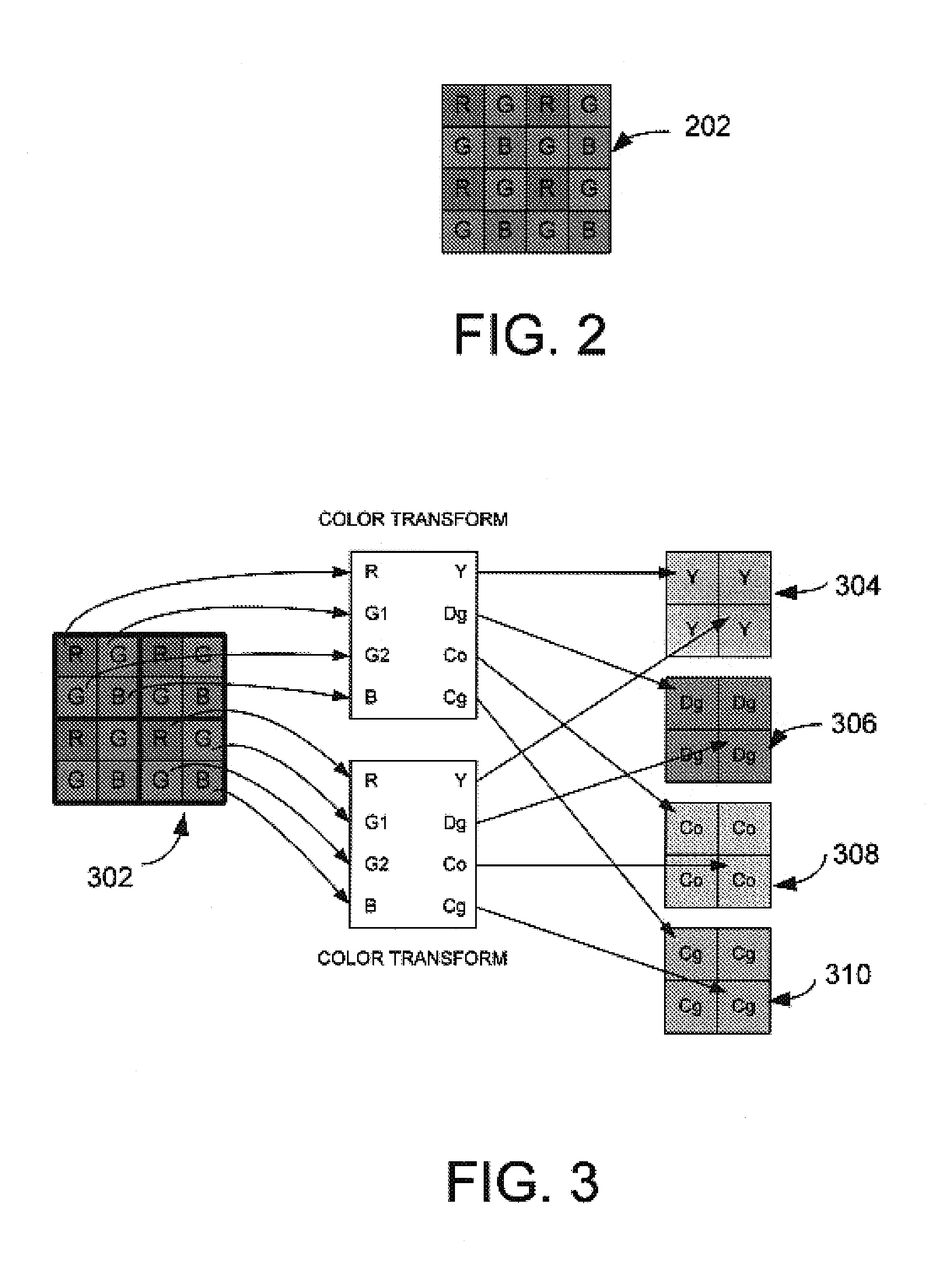System and method for encoding mosaiced image data employing a reversible color transform