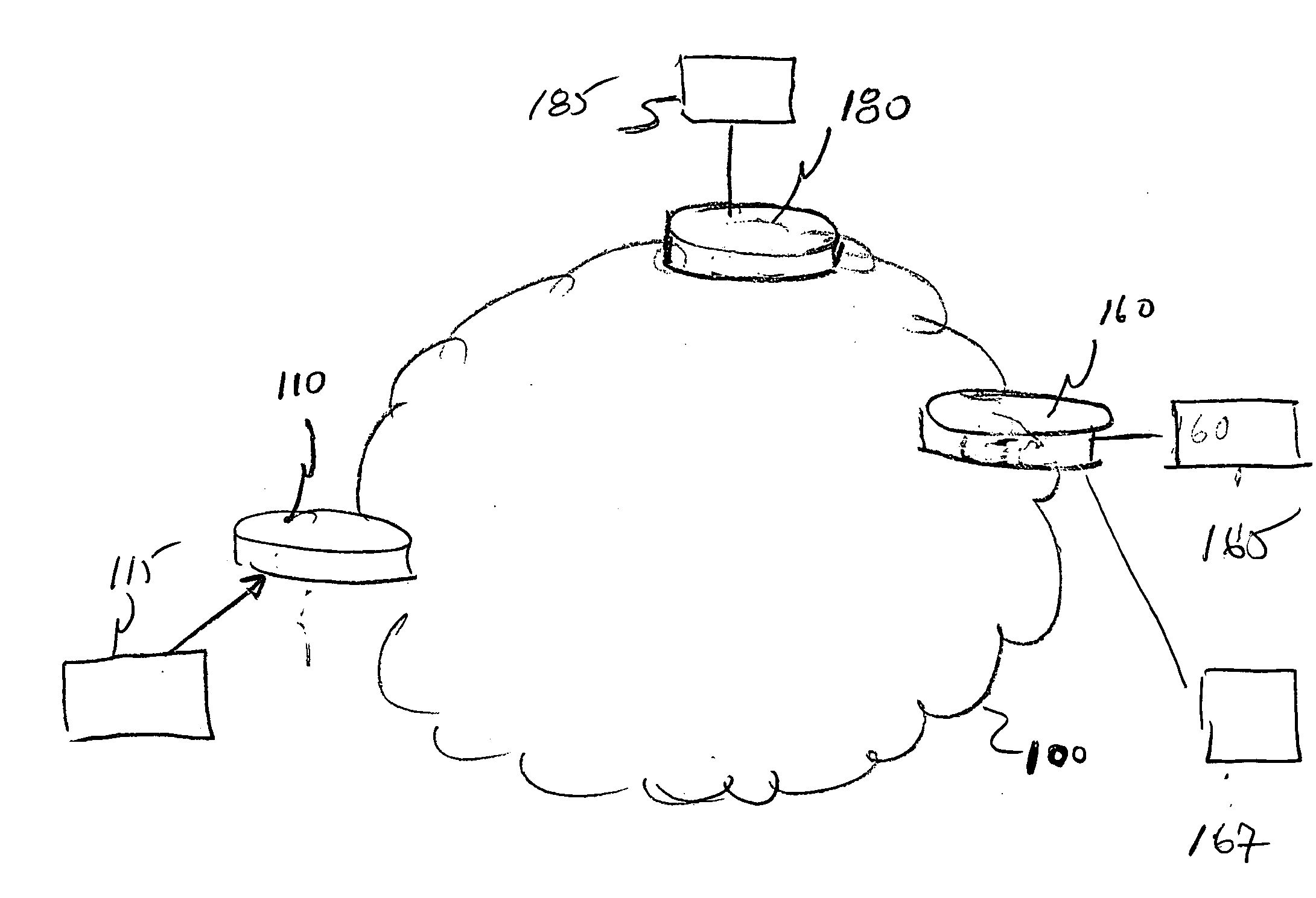 Model-based method and apparatus for determining virtual private network topologies