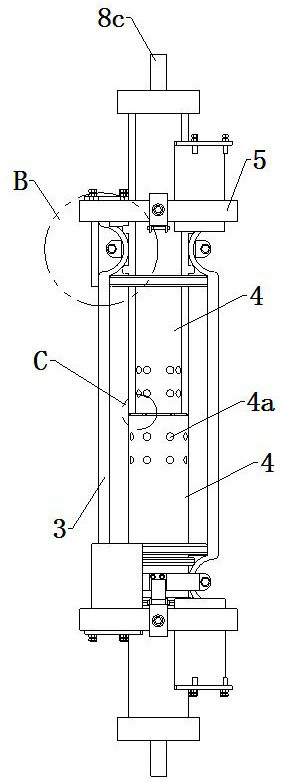 Multi-angle grinding device for metal keyboard shell of computer keyboard