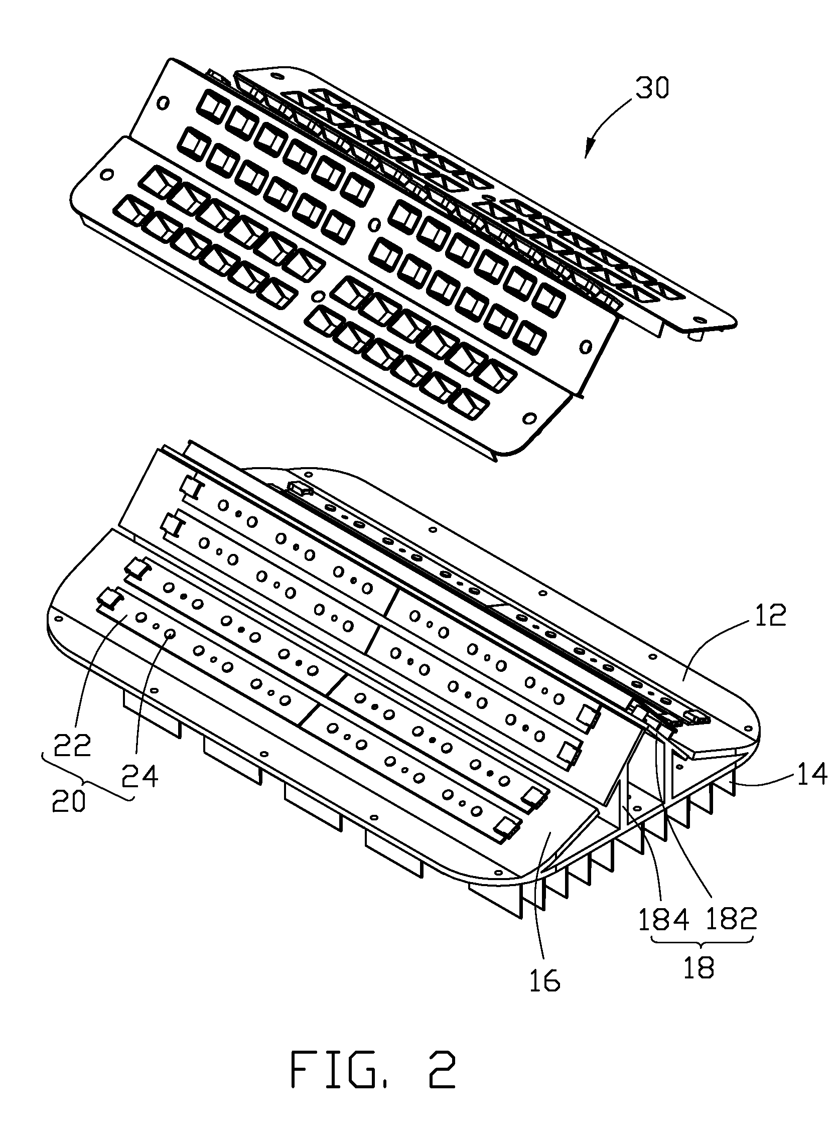 Light-guiding module and LED lamp using the same