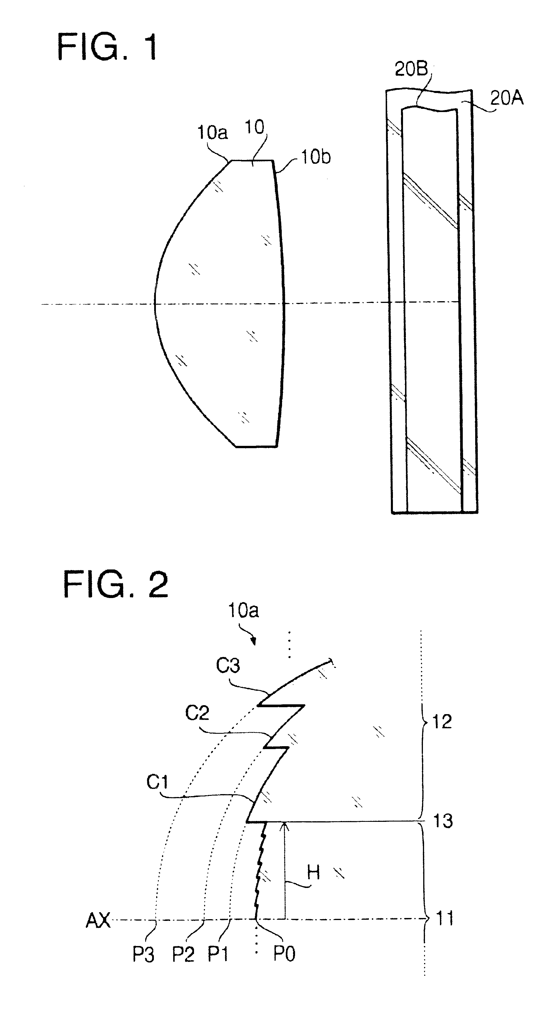 Objective lens for optical discs