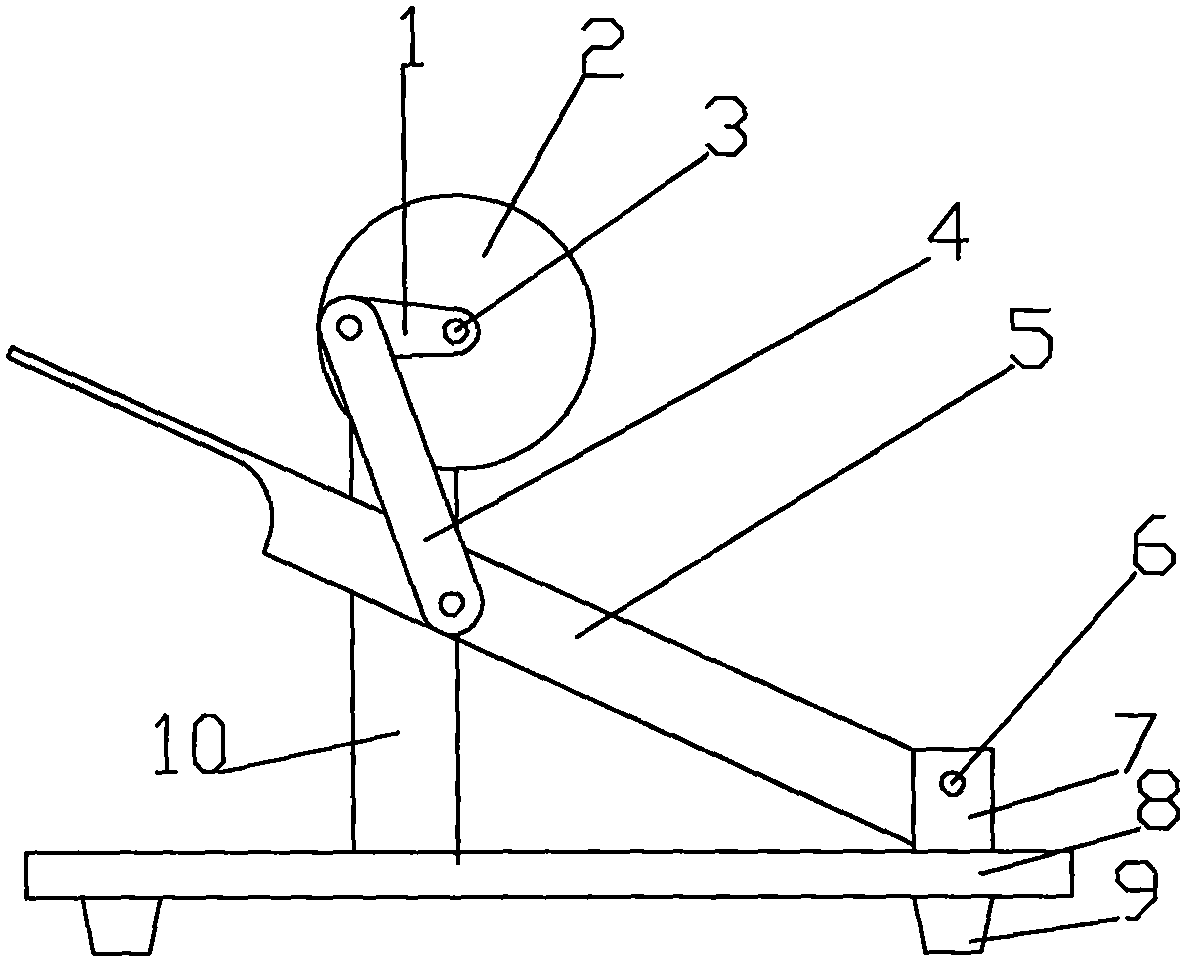 Pedal device capable of preventing pulmonary embolism