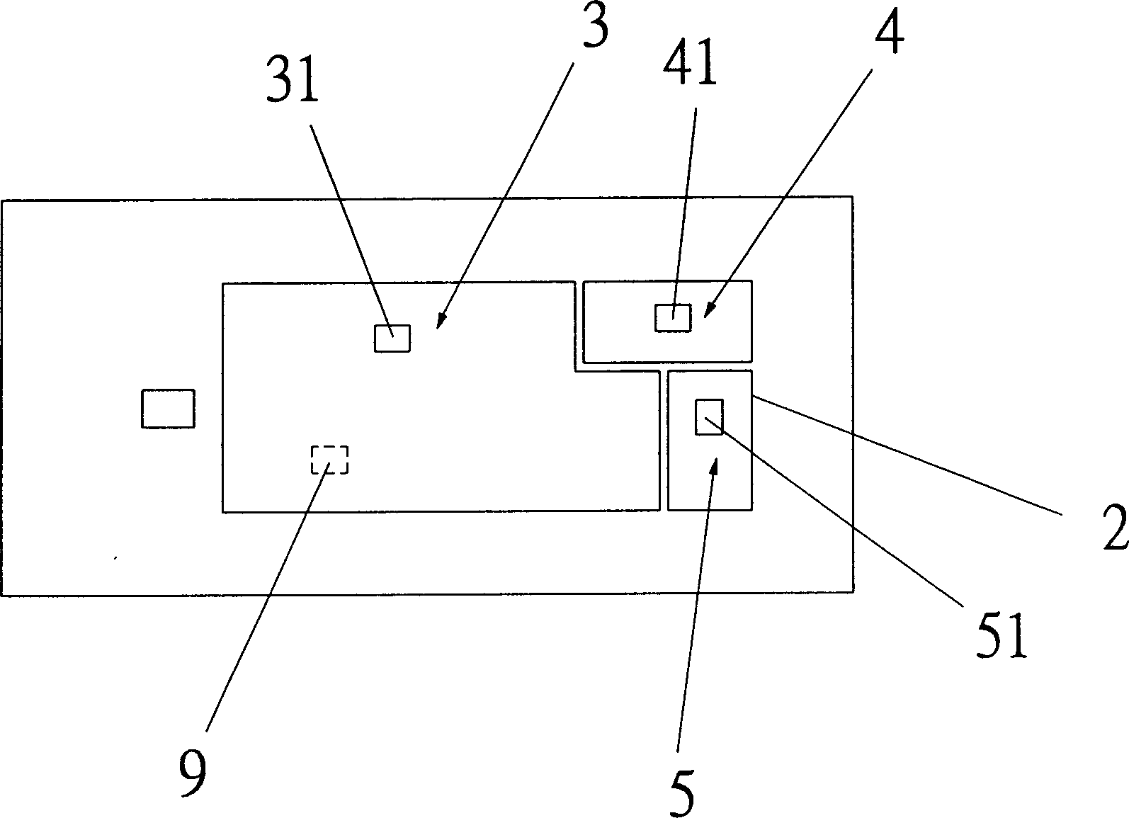 Improved structure of circuit anti-interference device