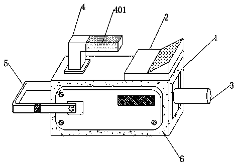 Small portable spectrometer detector