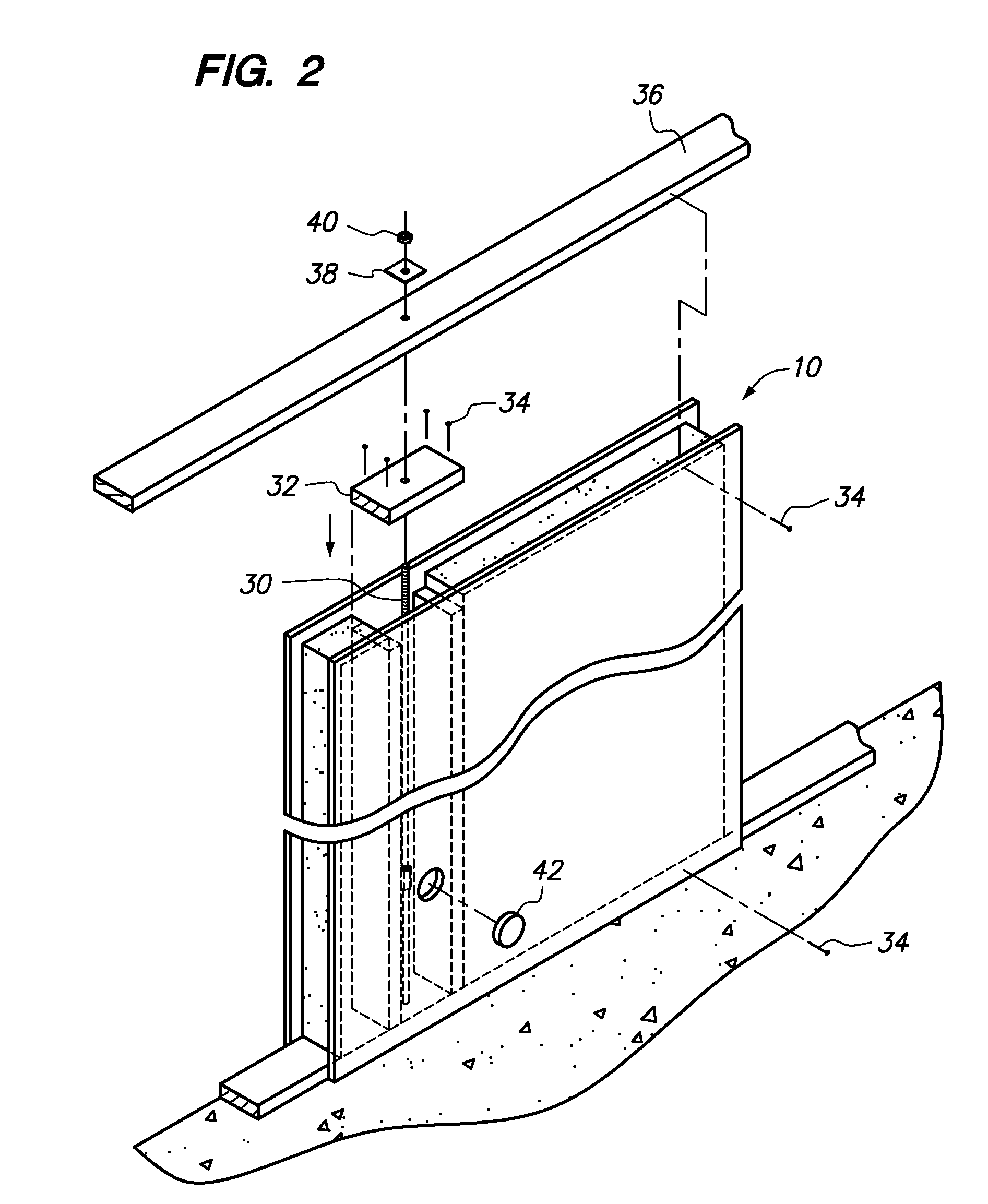 Structural insulated panel with hold down chase