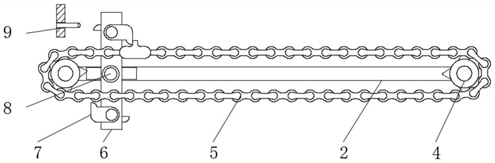 Automatic adjusting type cleaning mechanism for inner surfaces of sport footwear