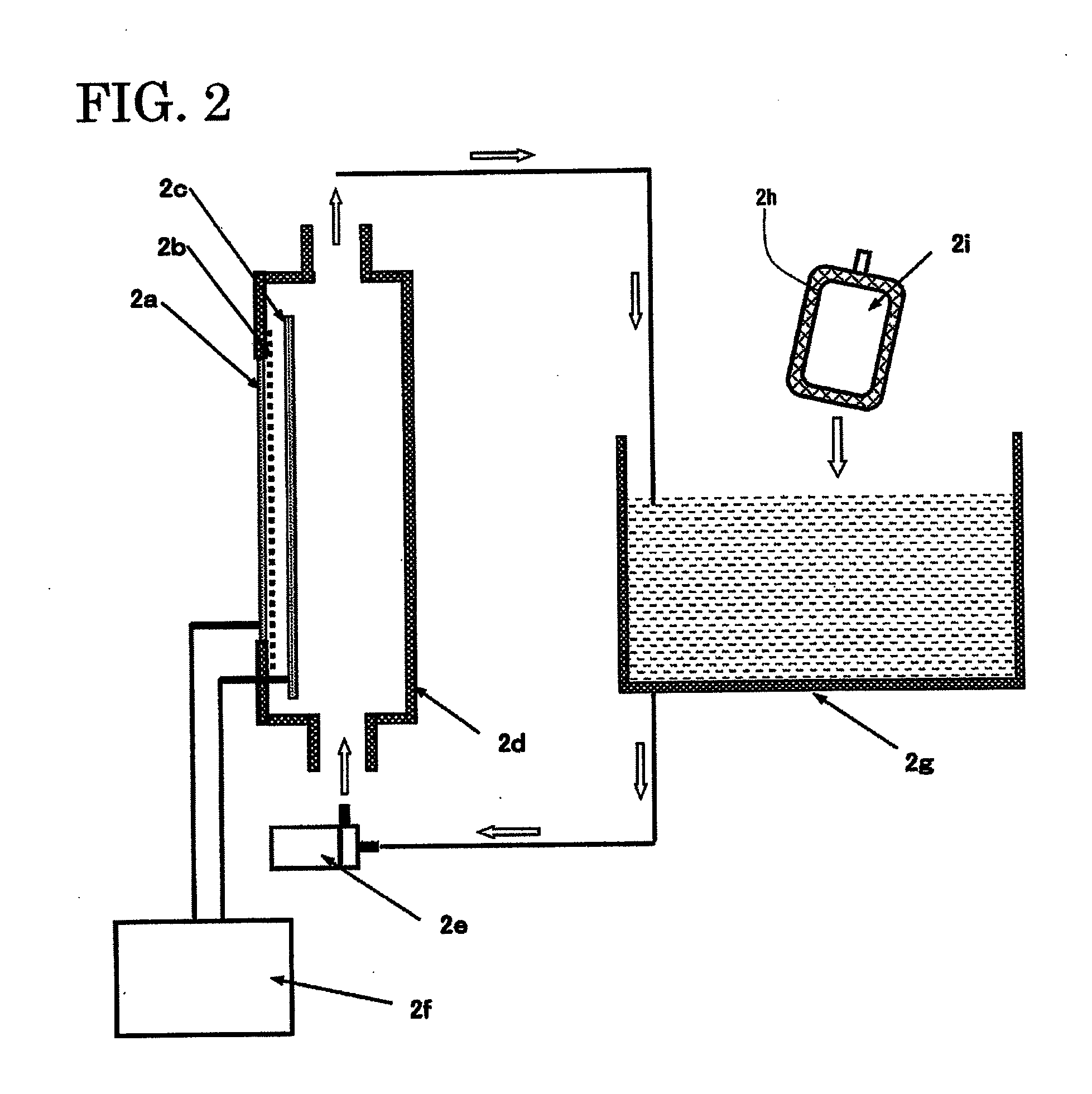 Producing method for living organism-applicable hydrogen-contained fluid and producing apparatus for the same