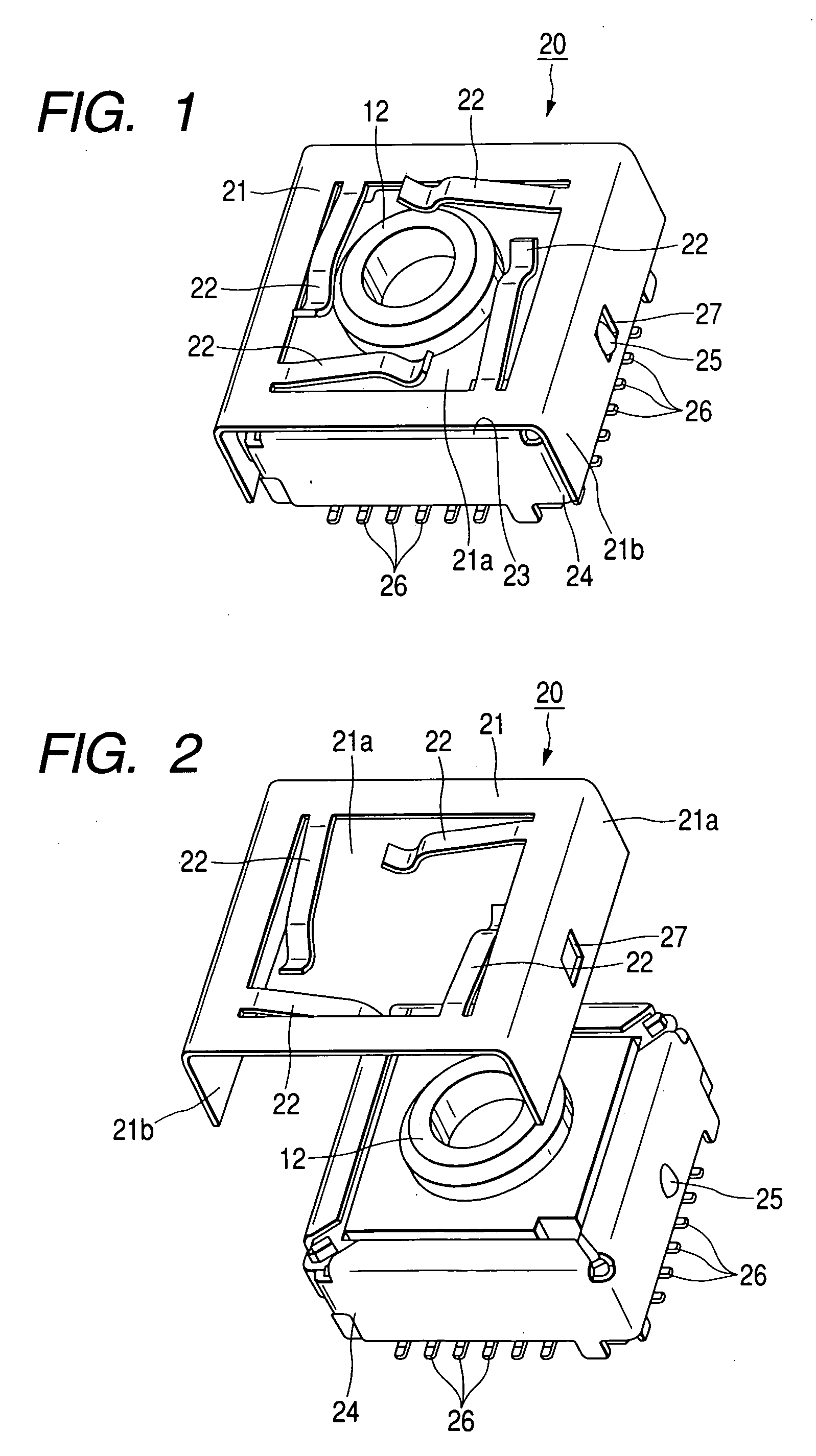 Connector for camera module use