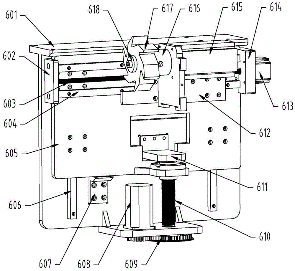 An antique wood floor processing machine