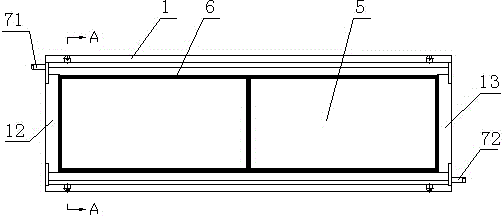 Assembling type ceramic plate solar collector integrated with balcony and solar water heating system