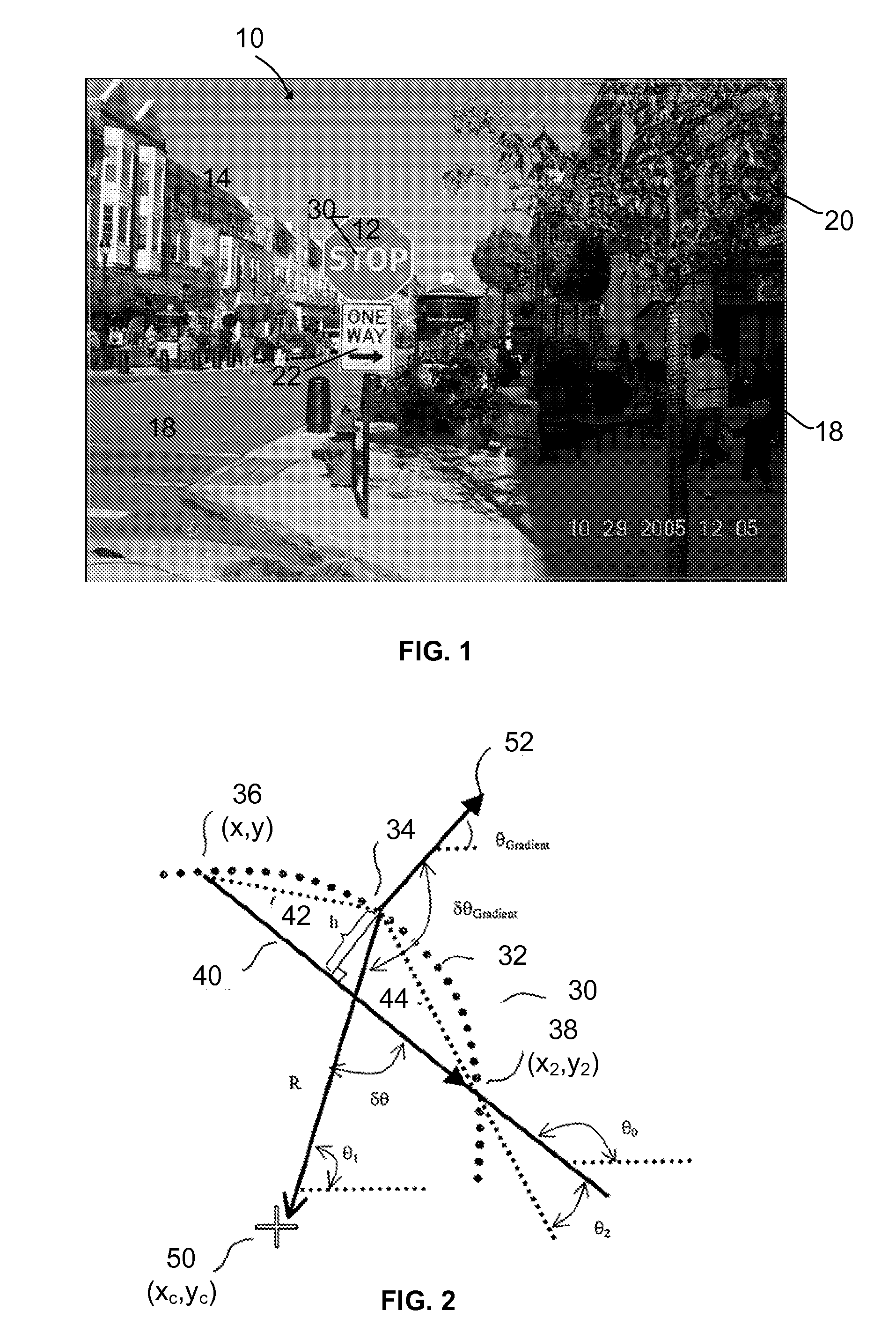 System and method for visual searching of objects using lines