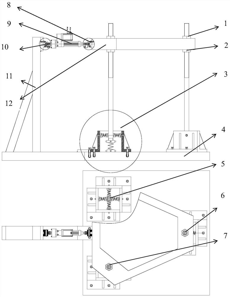 A method for simulating stiffness weakening of jack-up platform pile foundations and pile legs