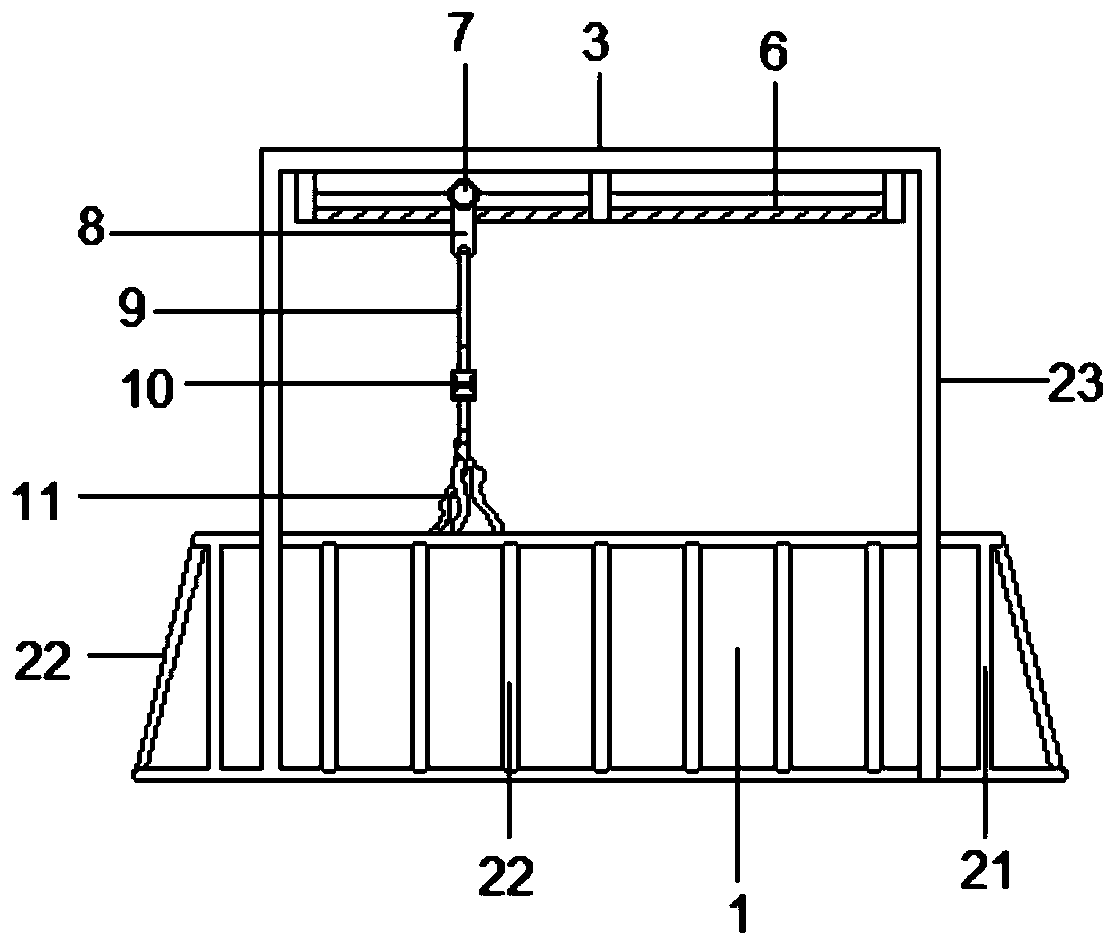 Swimming equipment for learning of beginner and using method of swimming equipment