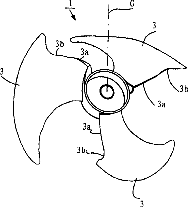An axial-flow windwheel