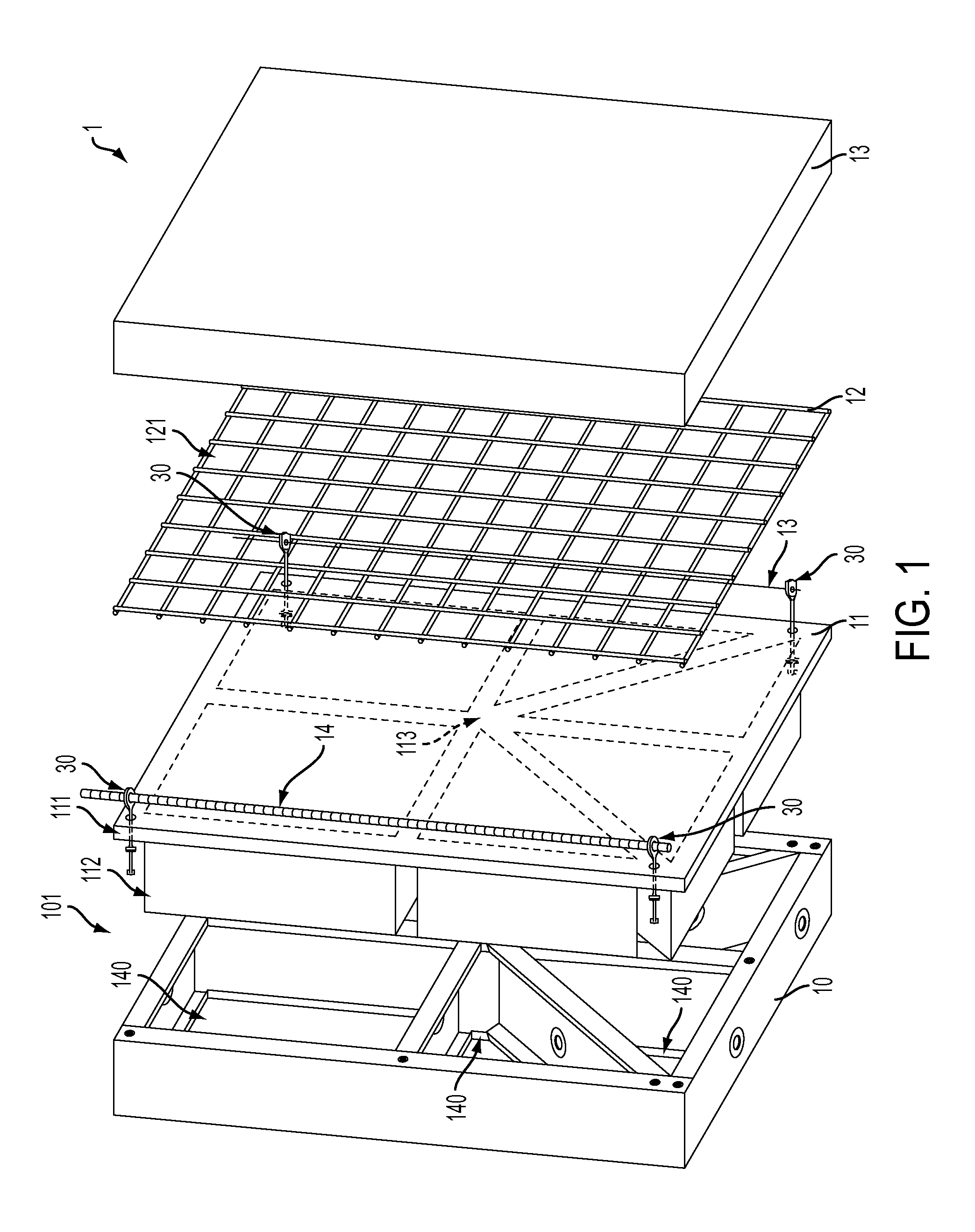 Concrete slab having integral wall base forms and wall base plates for automated construction and system thereof