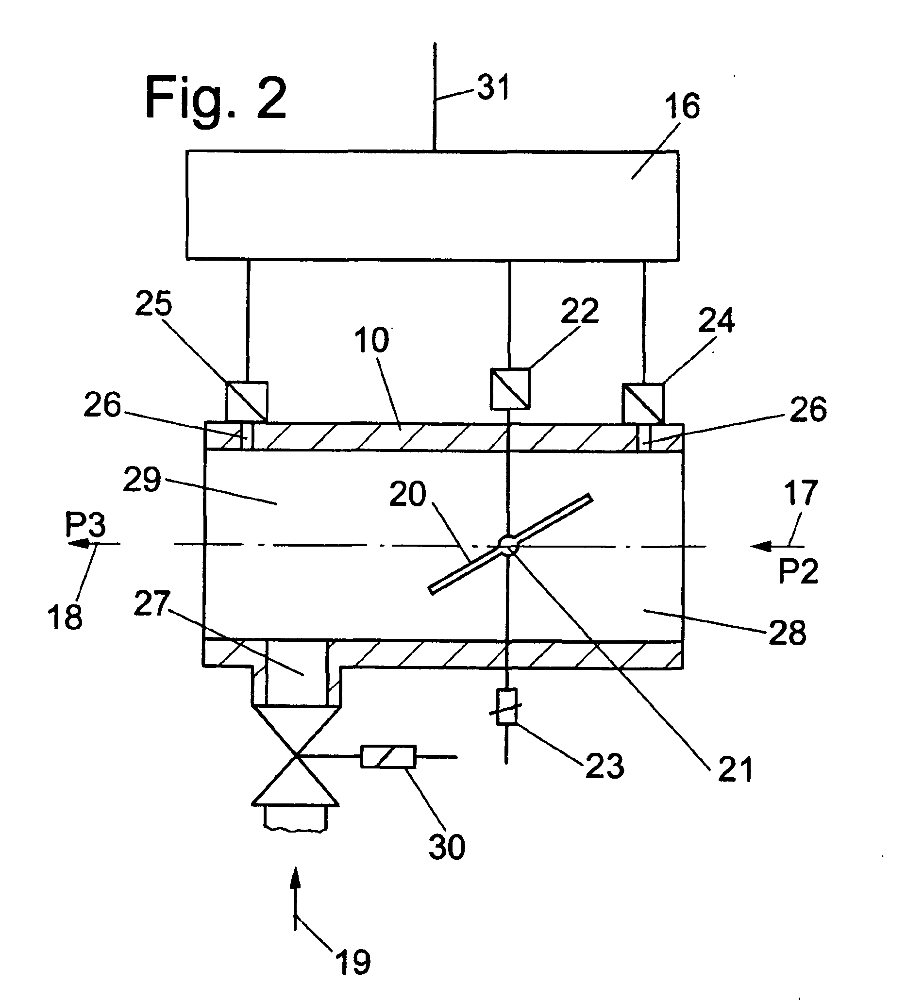 Method and Device for Controlling a Suction Pressure of an Internal Combustion Engine