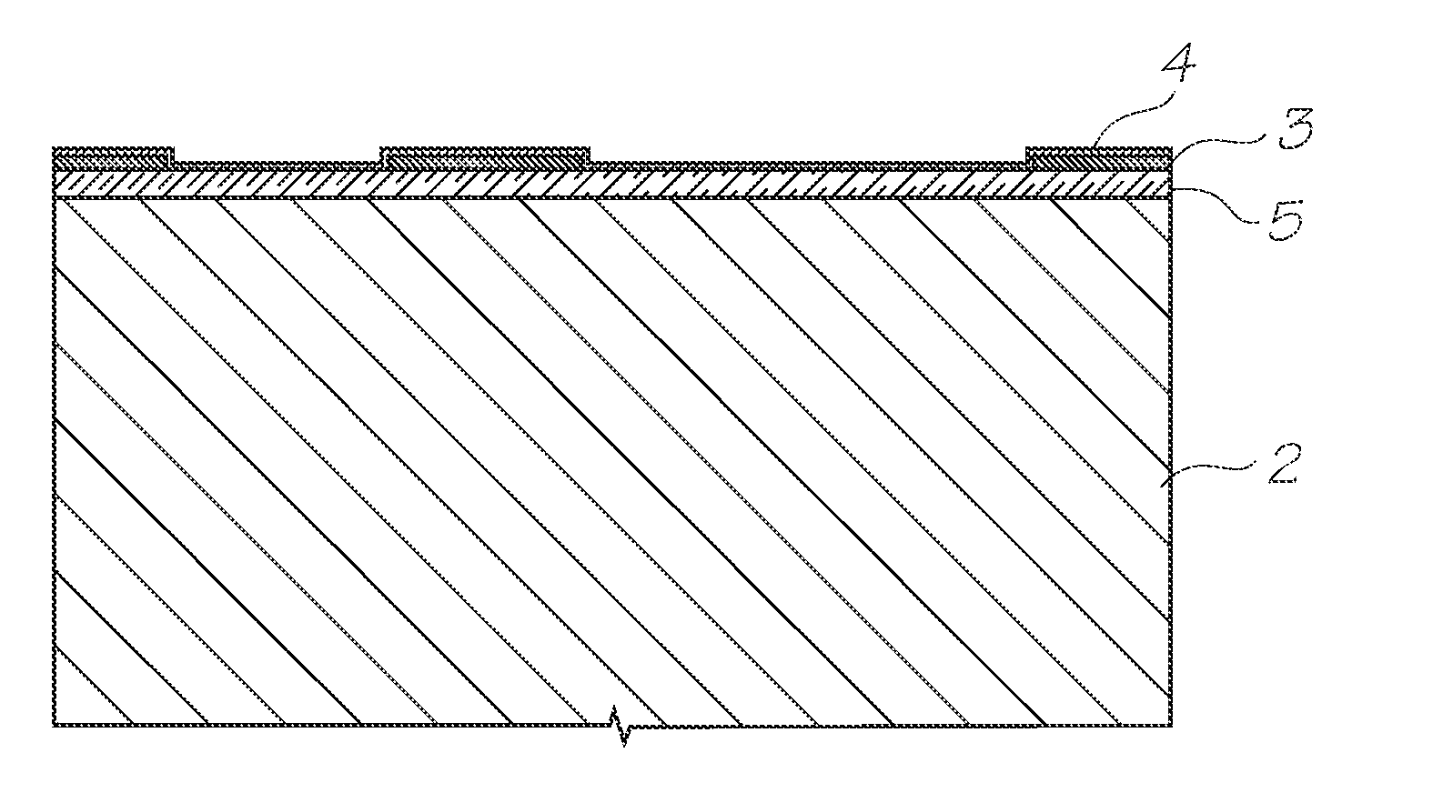Method of fabricating inkjet printhead with projections patterned across nozzle plate