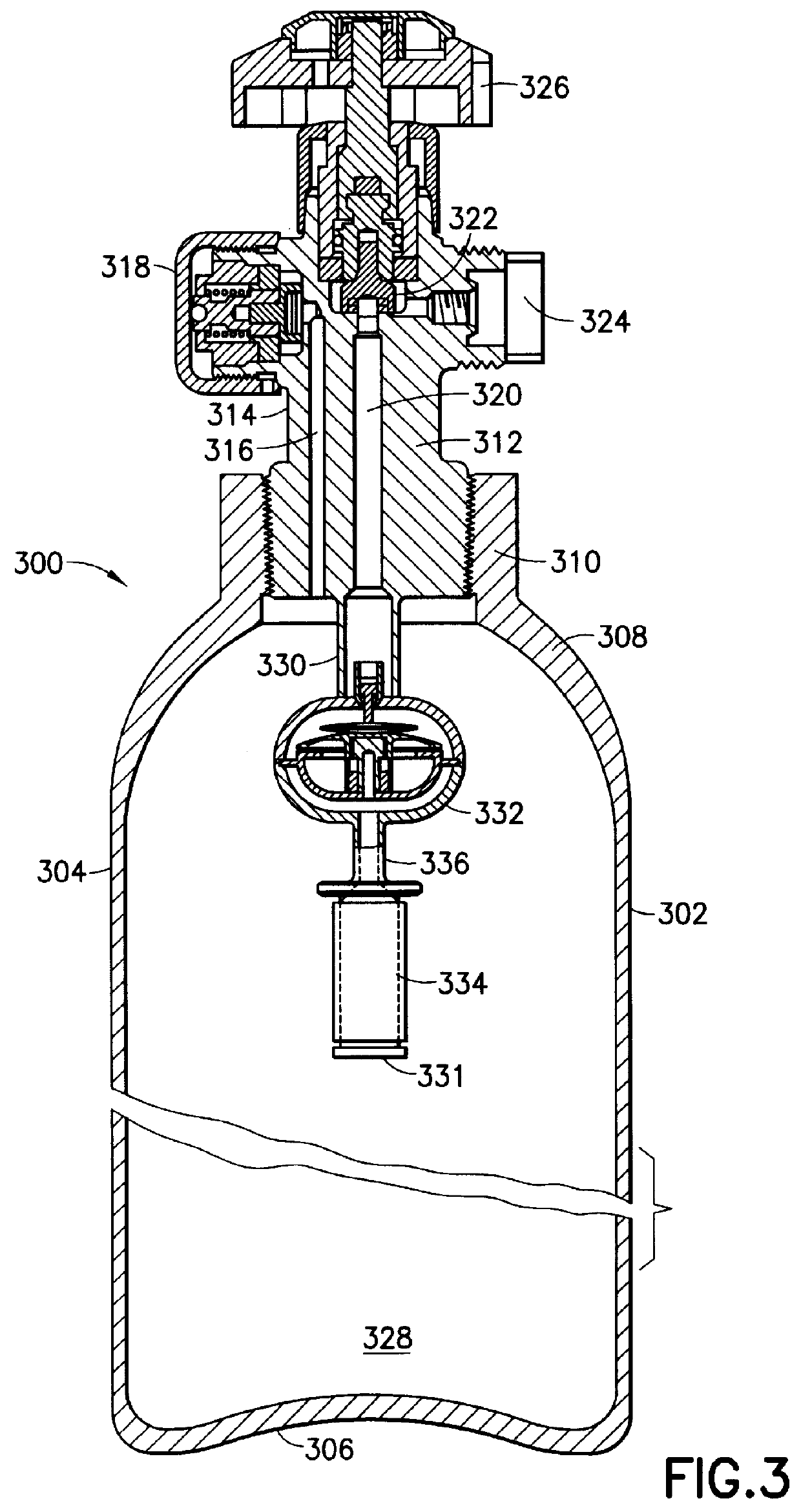 Fluid storage and dispensing system