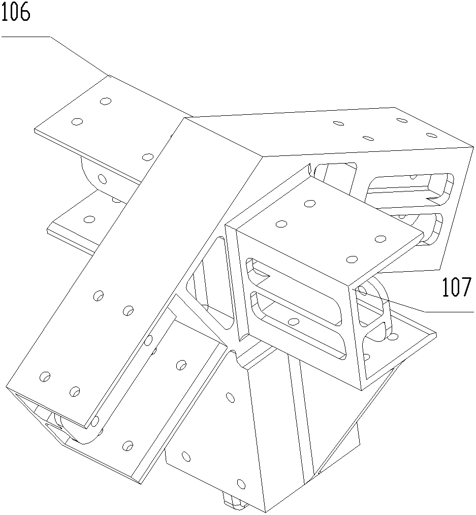 Beam column connection piece, building framework structure and mounting method