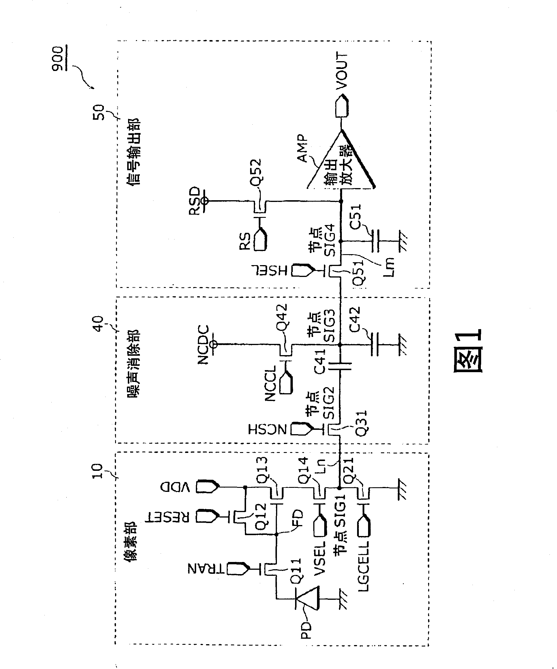 Solid state image pickup device and camera using the same