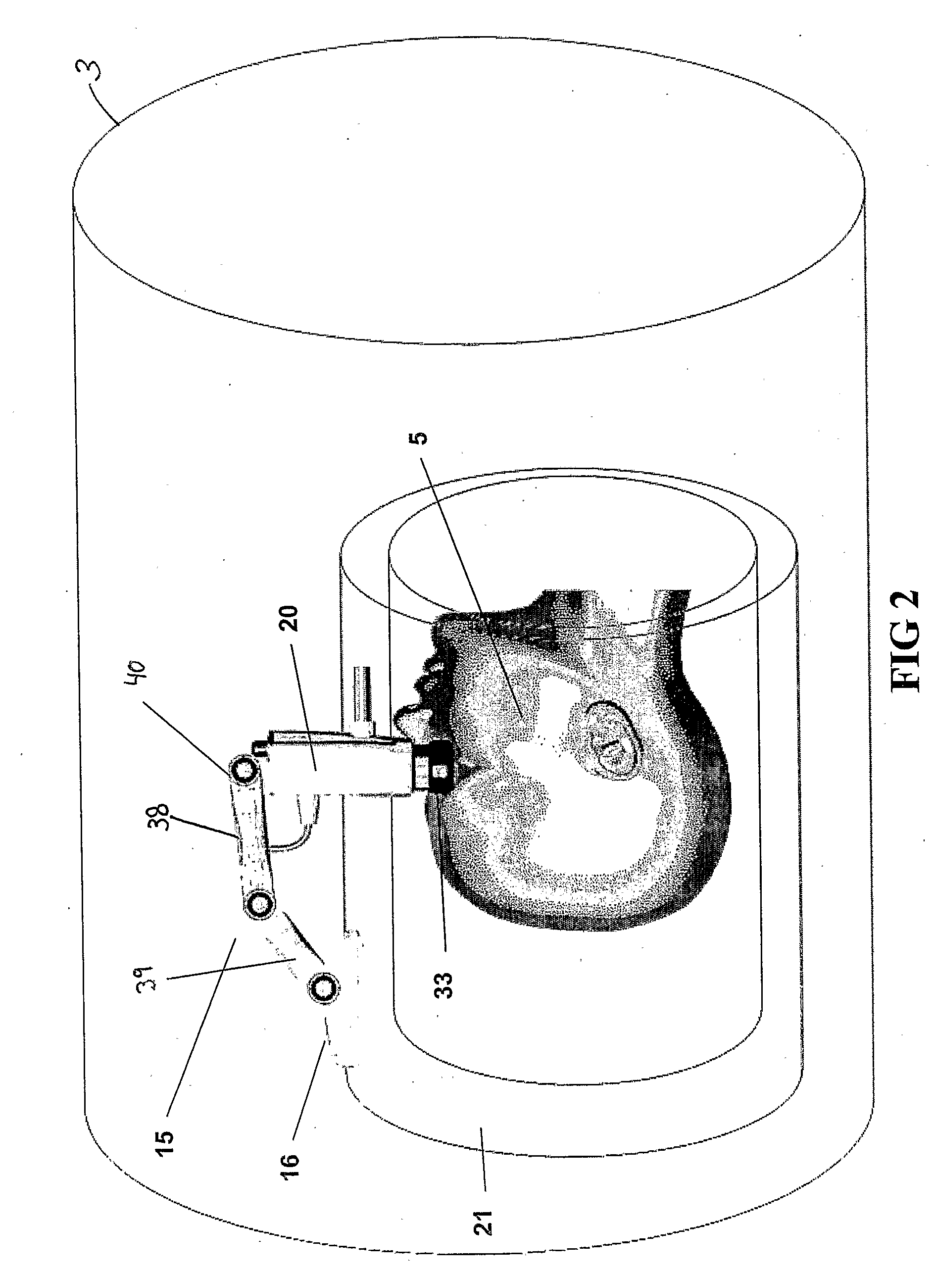 Apparatus for providing high resolution images in a mri-device
