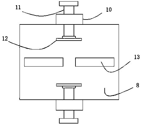 Medicine box fixing device used for plant protection unmanned aerial vehicle