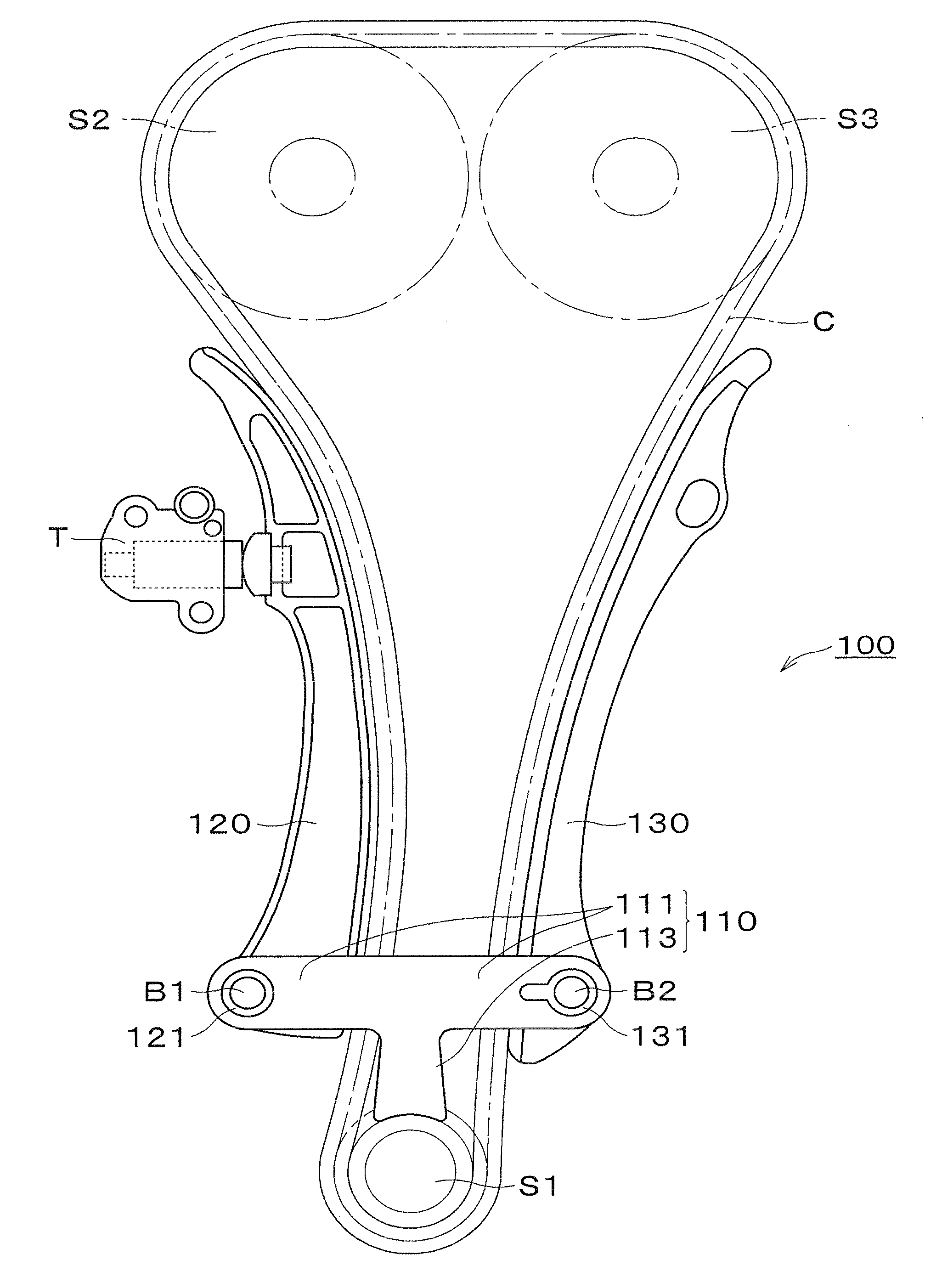 Chain guide mechanism