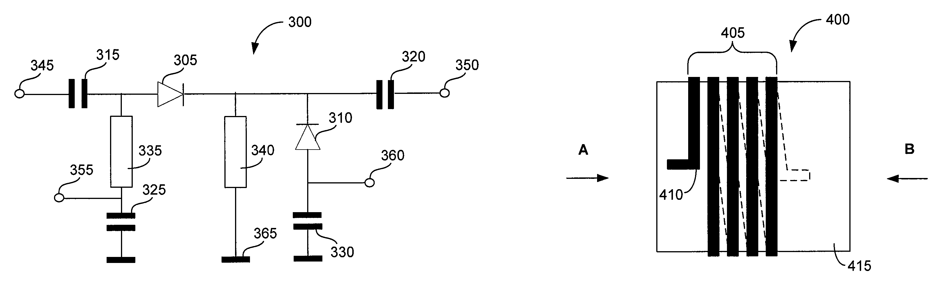 High-power PIN diode switch