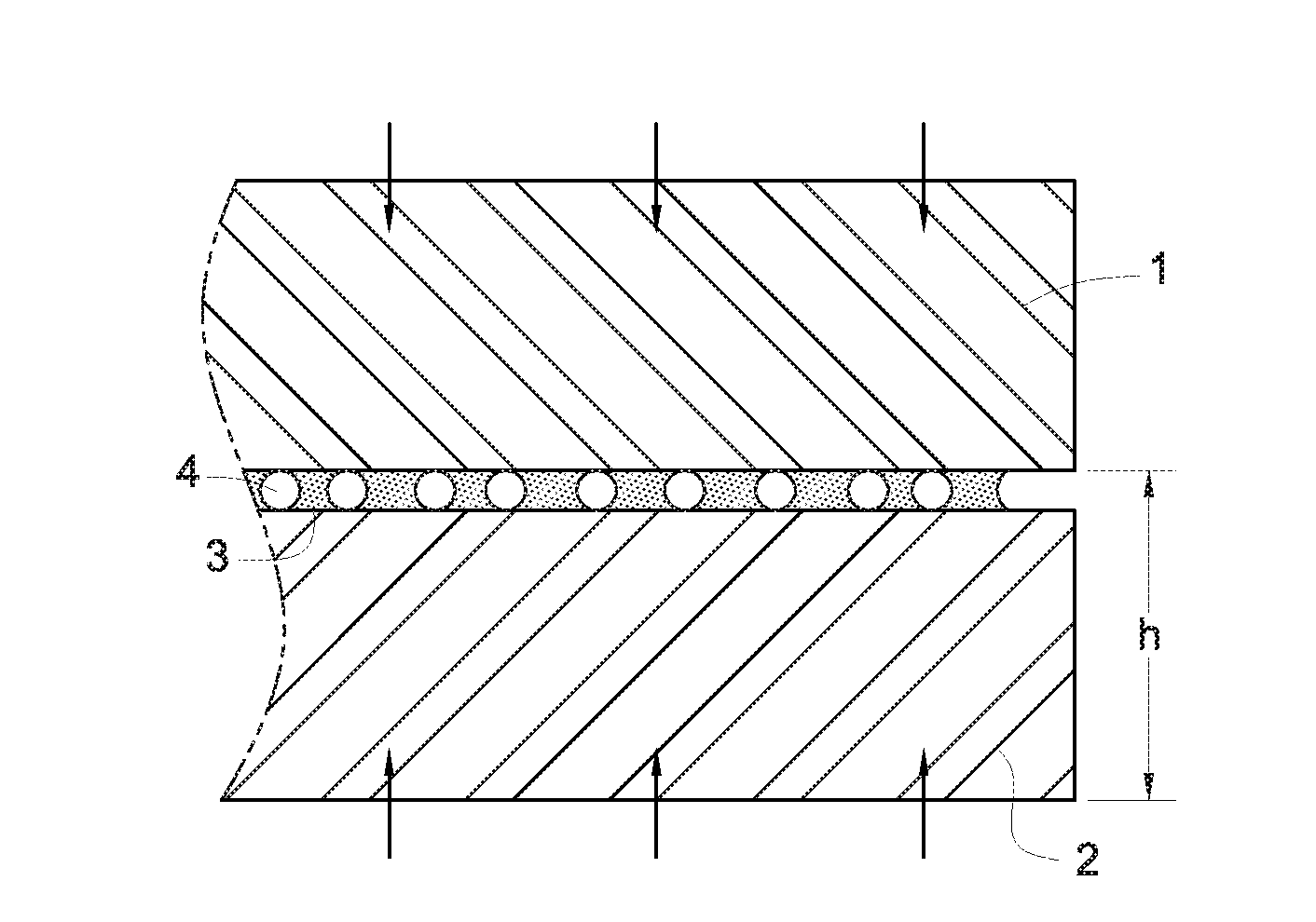 Optical curable resin composite for laminating optical substrates and method thereof