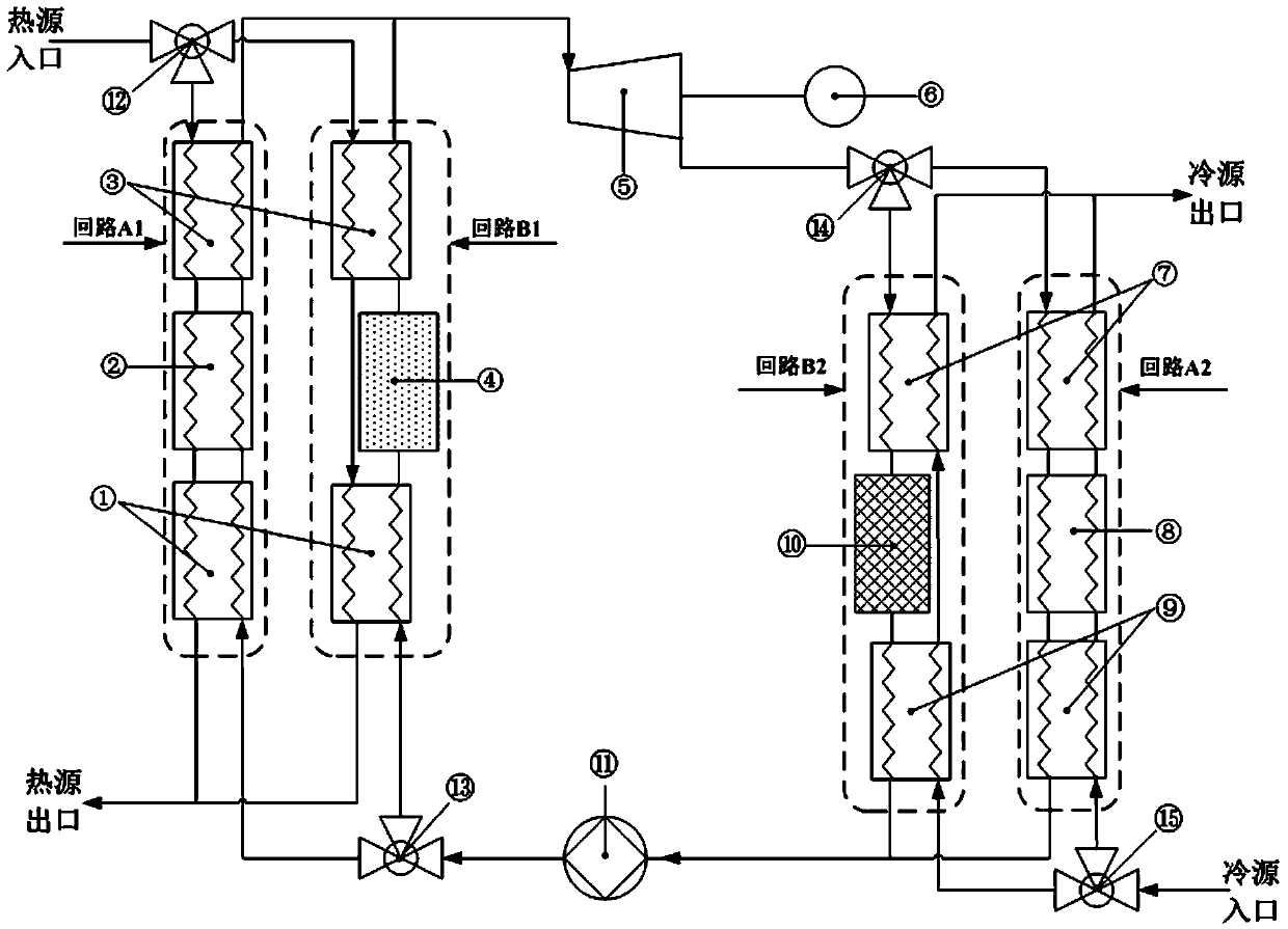 An organic rankine cycle system with phase change energy storage device