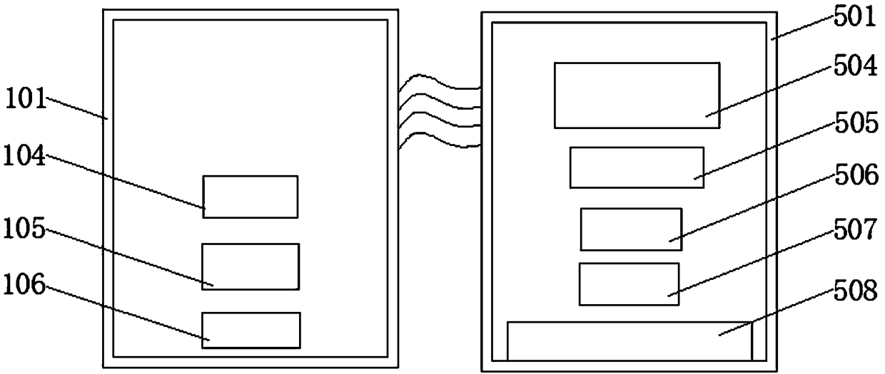 Wireless communication visitor calling platform and working method thereof