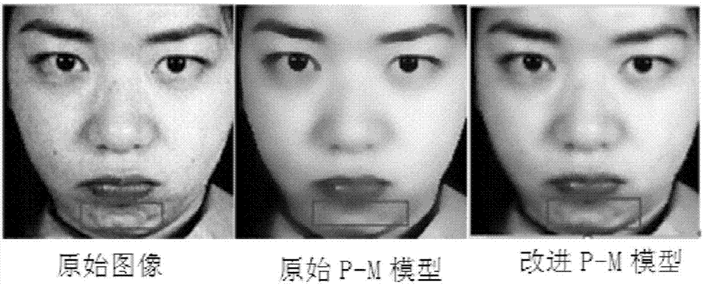 Facial expression recognition method with noise robust