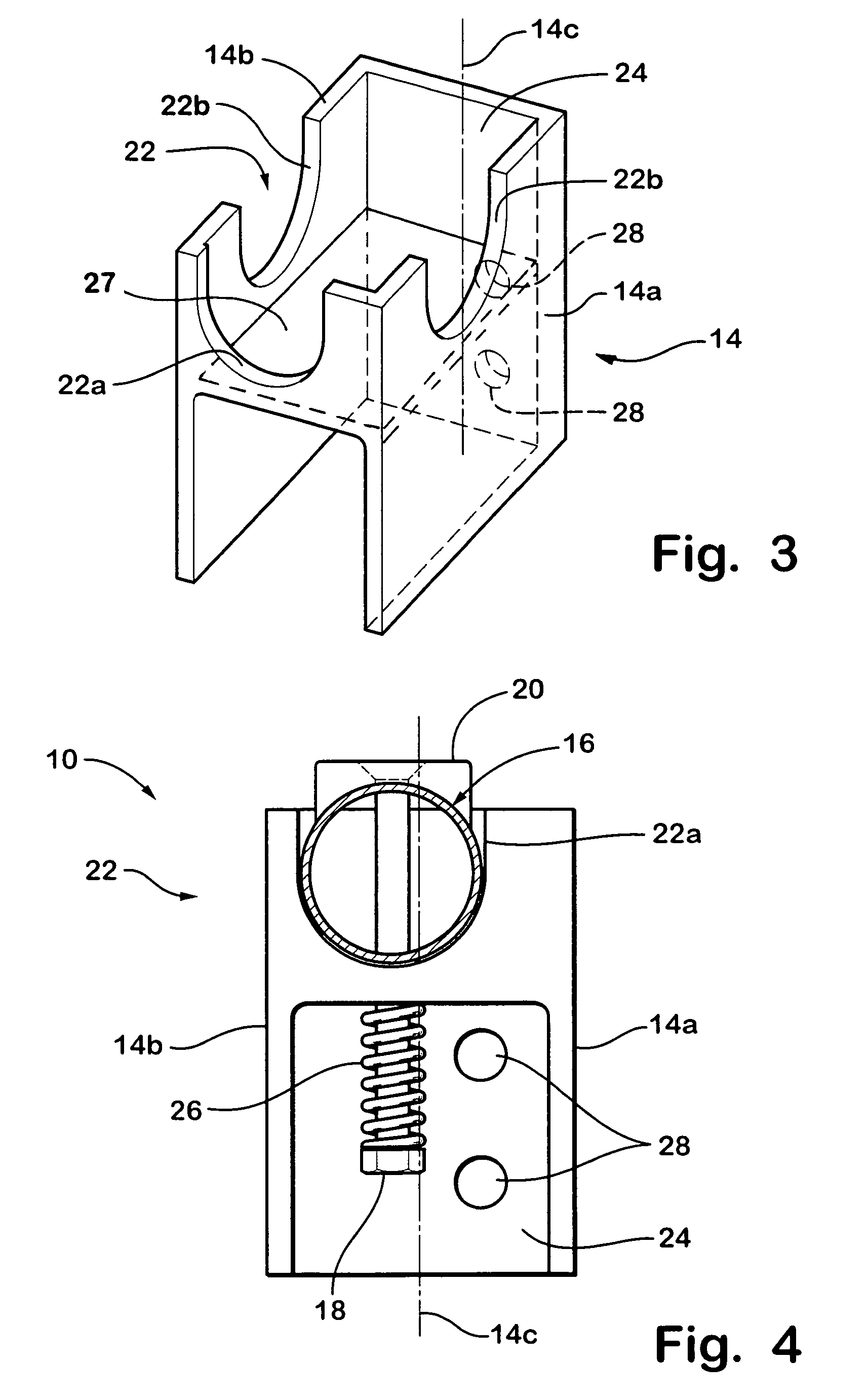 Method for installing a foldaway hand rail to a vehicle