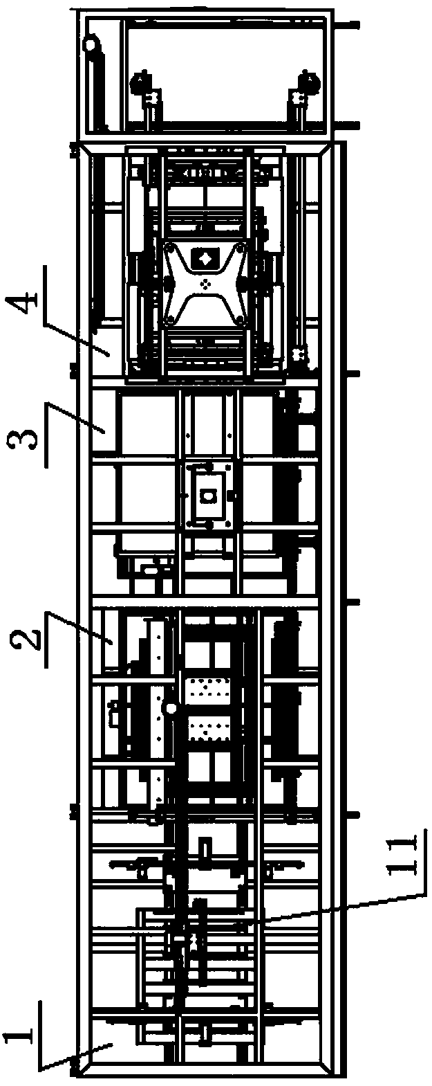 Processing method of lightweight xpe automobile air conditioning air duct