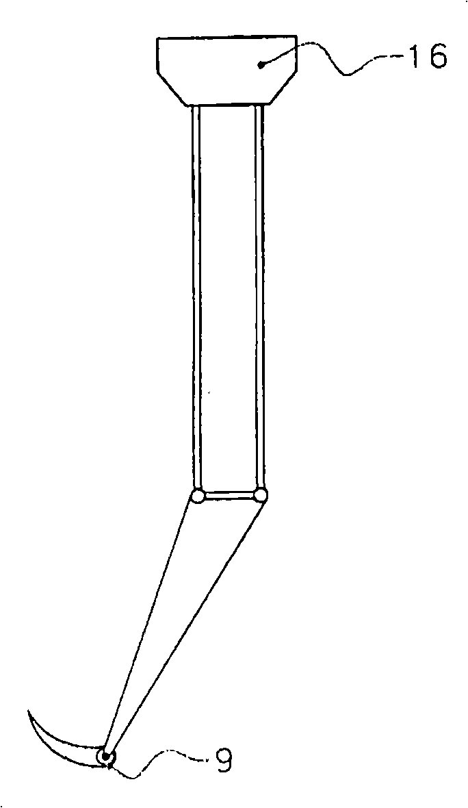 An apparatus for displacing objects, an assembly of such an apparatus and a stable