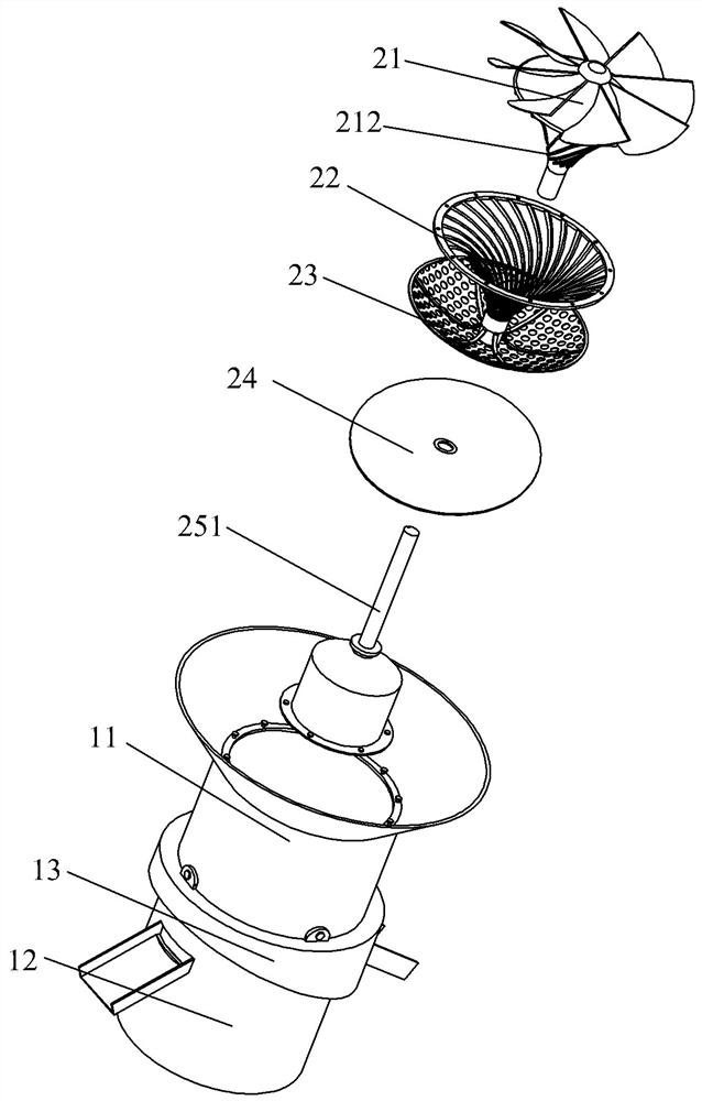 Soil screening device for soil restoration