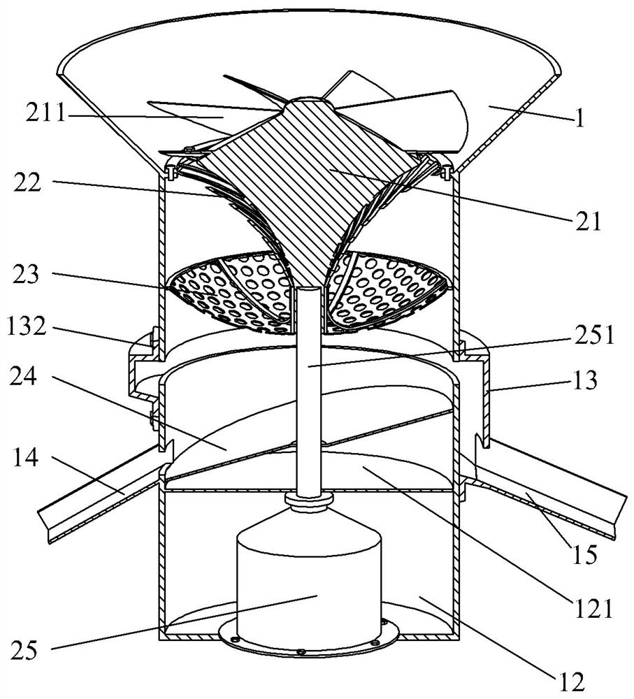 Soil screening device for soil restoration