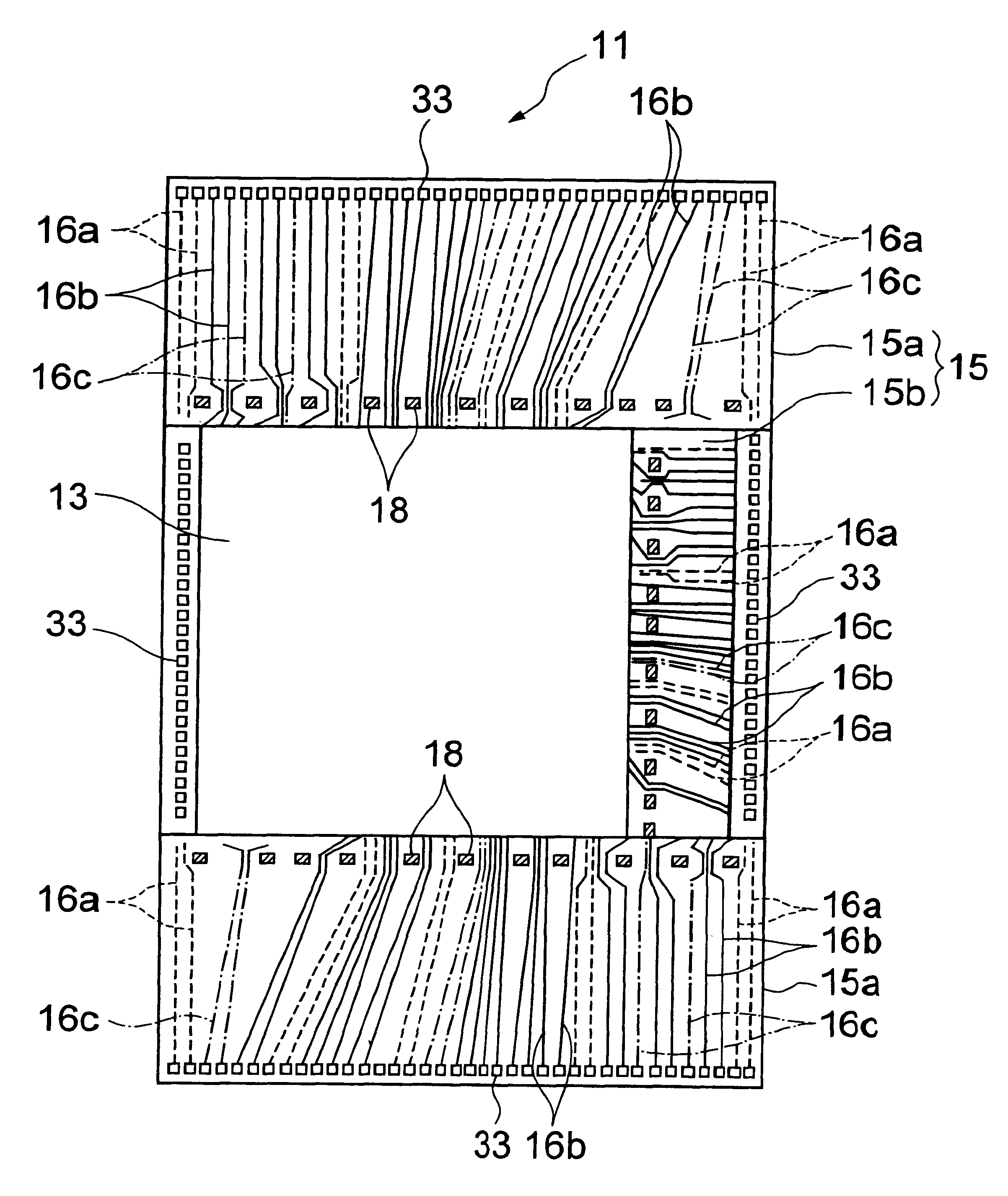 Semiconductor integrated circuit having a MPU and a DRAM cache memory