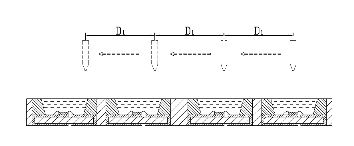 Method for manufacturing encapsulation structure for light-emitting diode