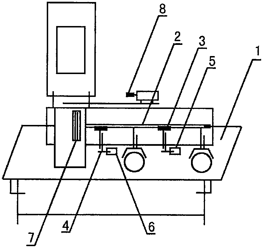 Vertical heat sealing machine adjustable direction guide apparatus