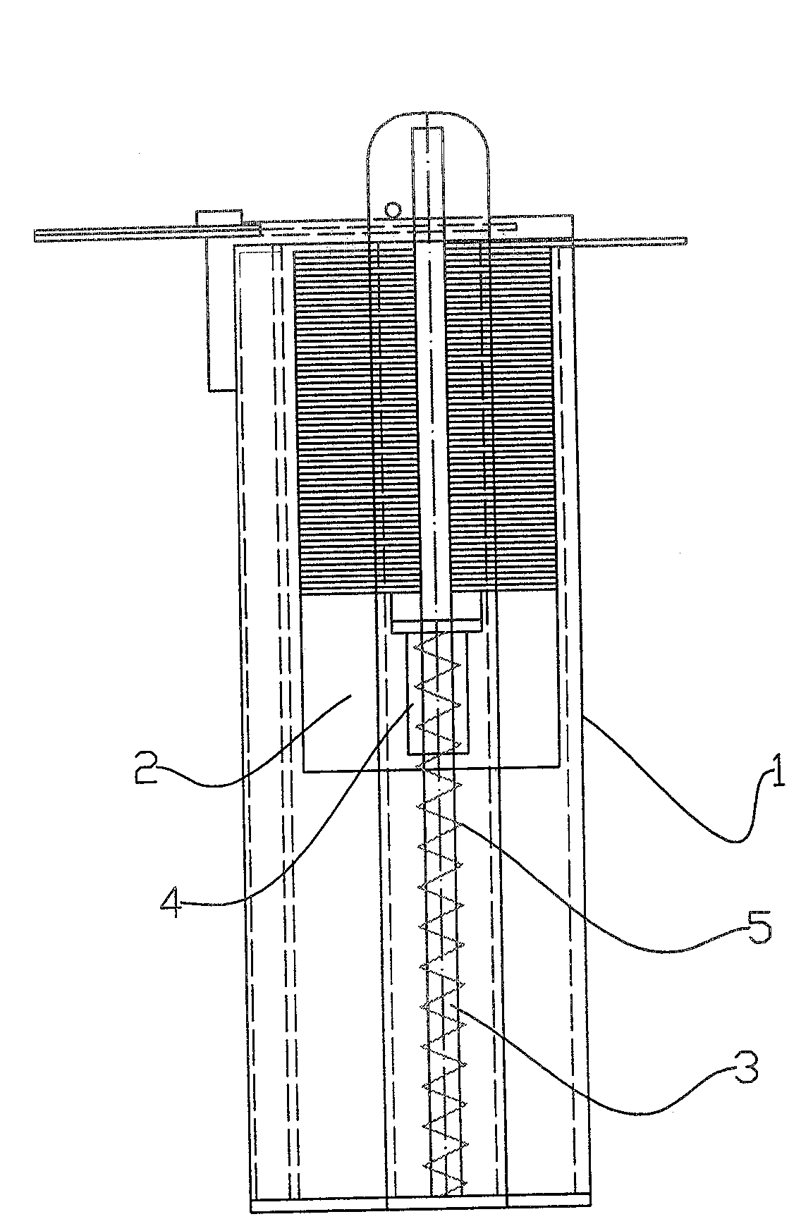 Card delivery device and card receiving and distributing machine using same and card box