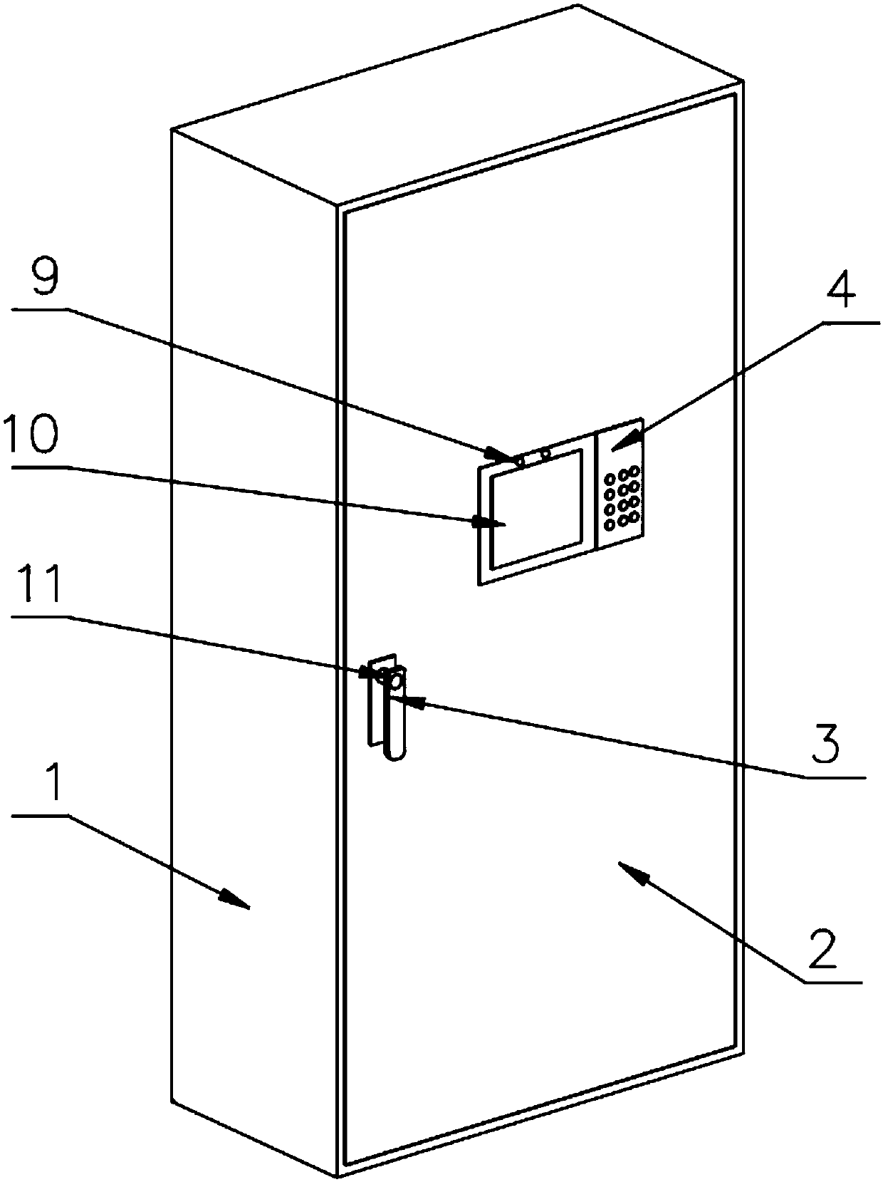 File cabinet and file management method thereof