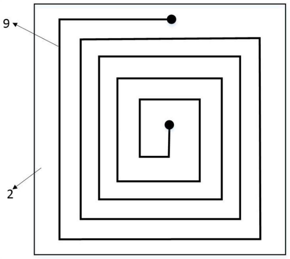 A wireless capacitive high ionizing radiation dose sensor