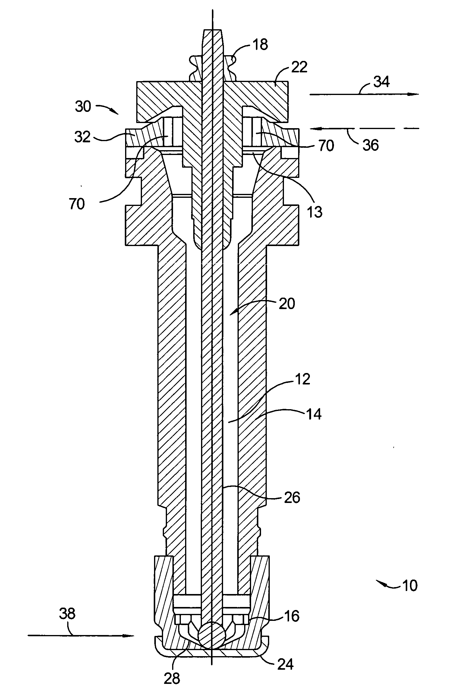 Fuel injector armature guide